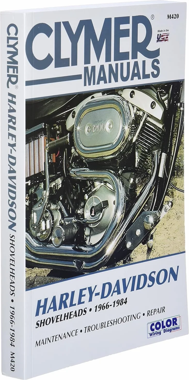 Harley-Davidson Shovelhead Motorcycle (1966-1984) Clymer Repair Manual