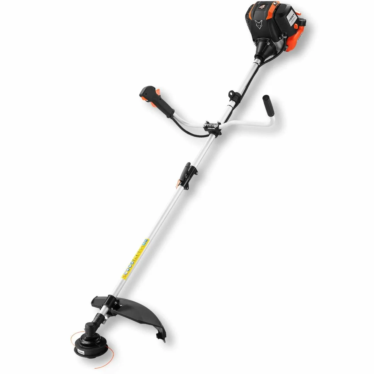 Podkaszarka Spalinowa FUXTEC FX-4MS142-4-Suwowa, Silnik 42,5 cm3, 1,7 KM, Podwójna Glowica, Profesjonalny Pasek, Easy Starter, Beznarzedziowy Dostep