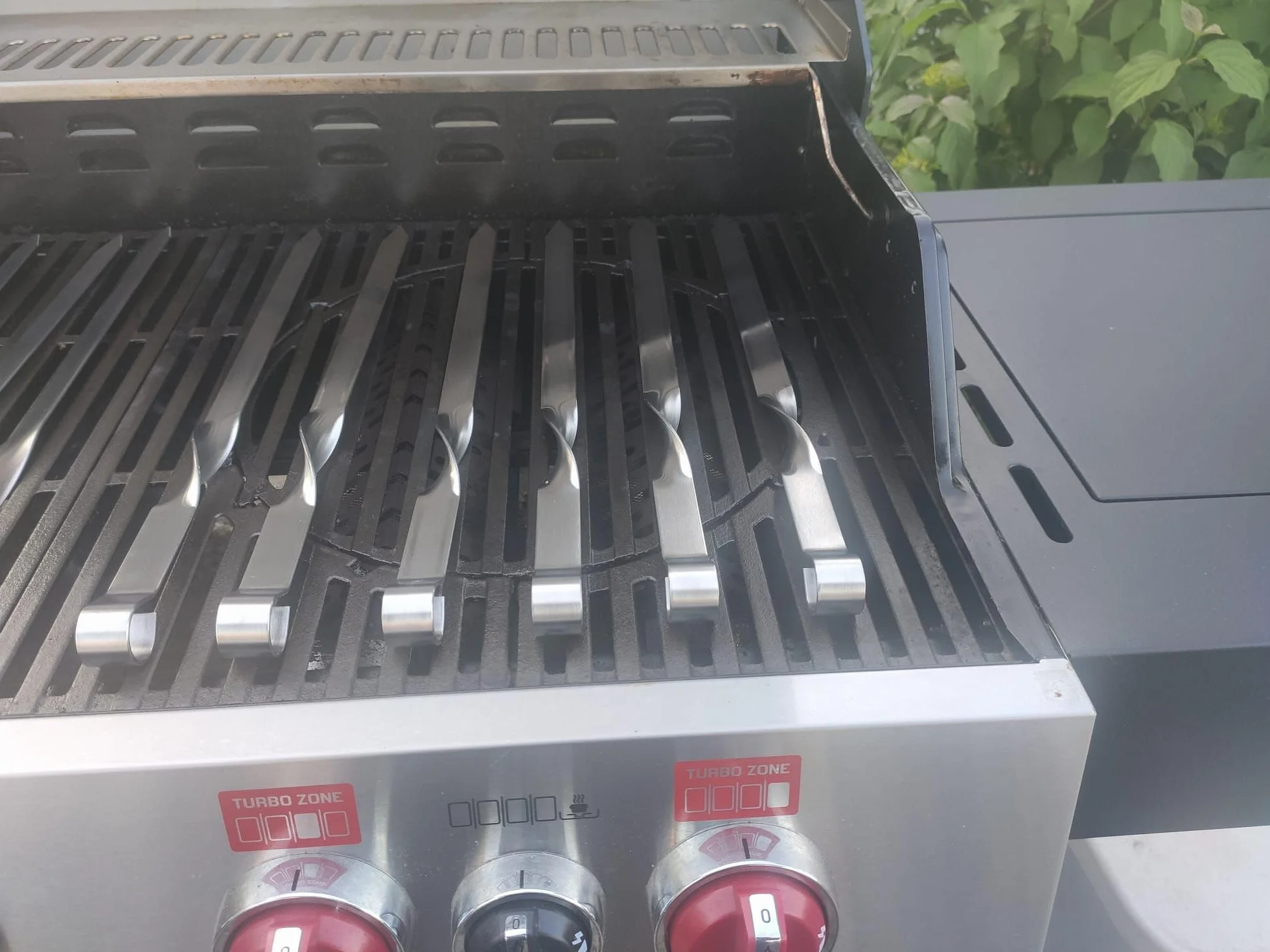 6 szpikulców do grilla Adana Kebab z stali nierdzewnej grubości 2 mm, 40 cm długości i 2 cm szerokości – optymalne do grilla gazowego