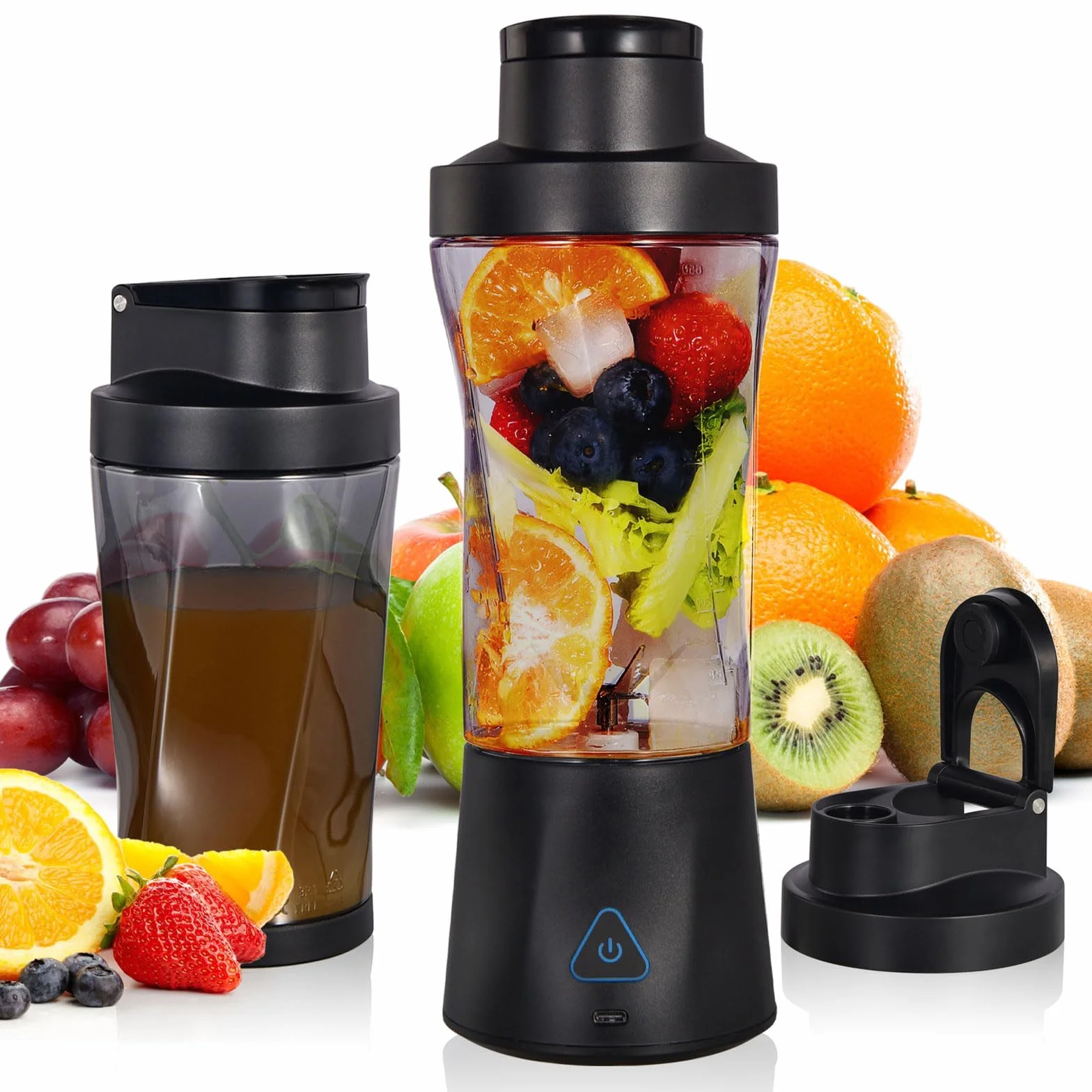 Przenośny Smoothie Maker Mini Blender Bezprzewodowy 600 ml
