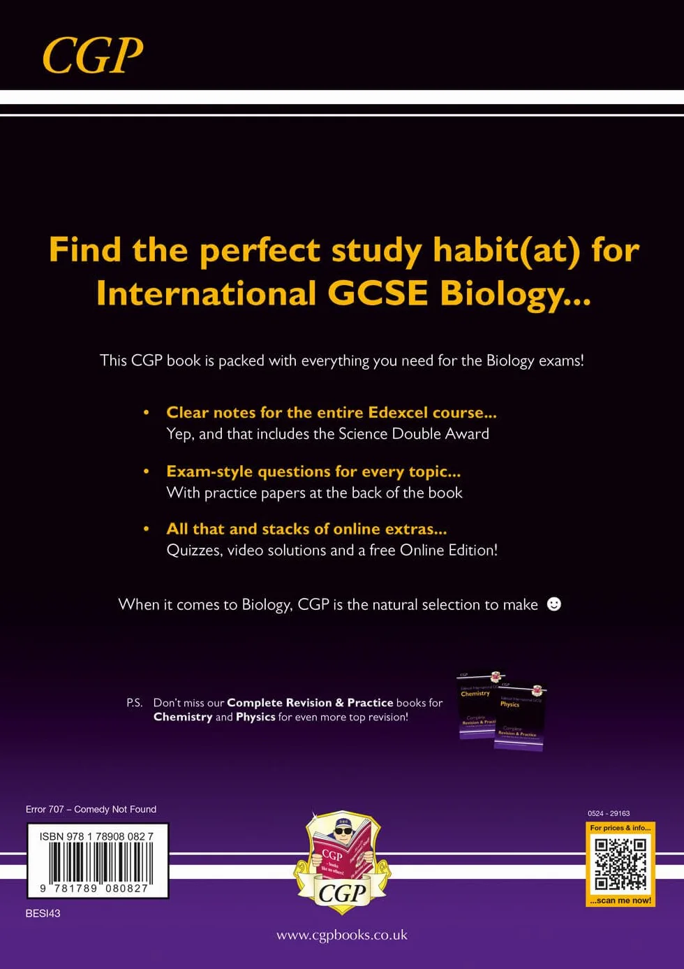 Edexcel International GCSE Biology Complete Revision & Practice: Includes Online Videos & Quizzes