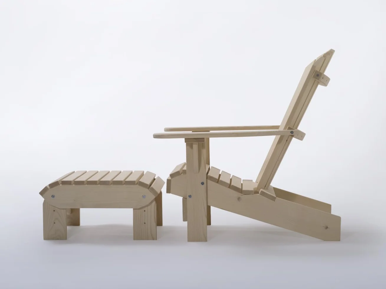 Original Dream-Chairs since 2007 Adirondack Krzeslo "Comfort" + Podnóżek Adirondack "Comfort”
