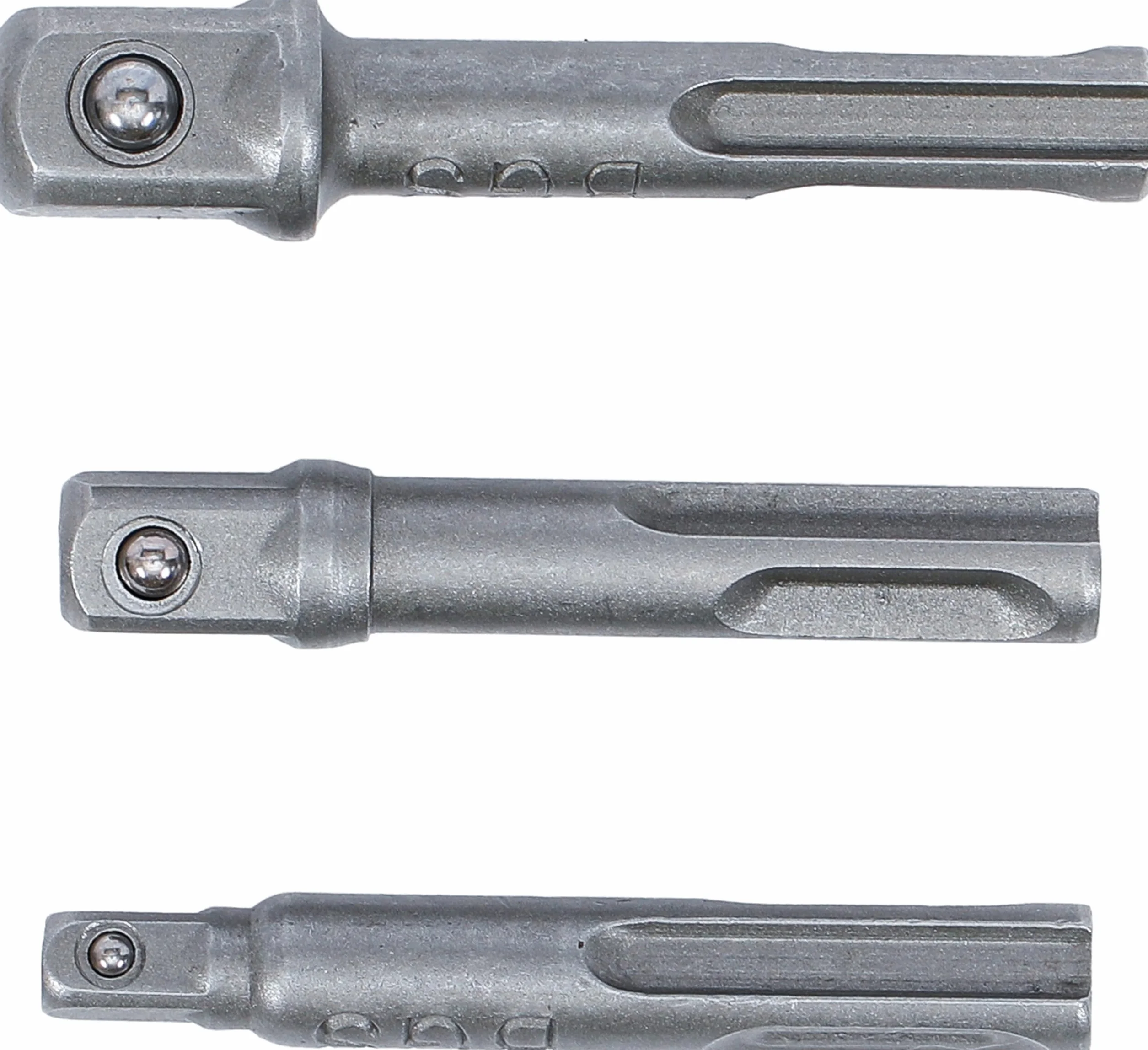 BGS 8214 | Zestaw adapterów | czworokąt zewnętrzny SDS 6,3 mm (1/4"), 10 mm (3/8"), 12,5 mm (1/2") | 3 szt.