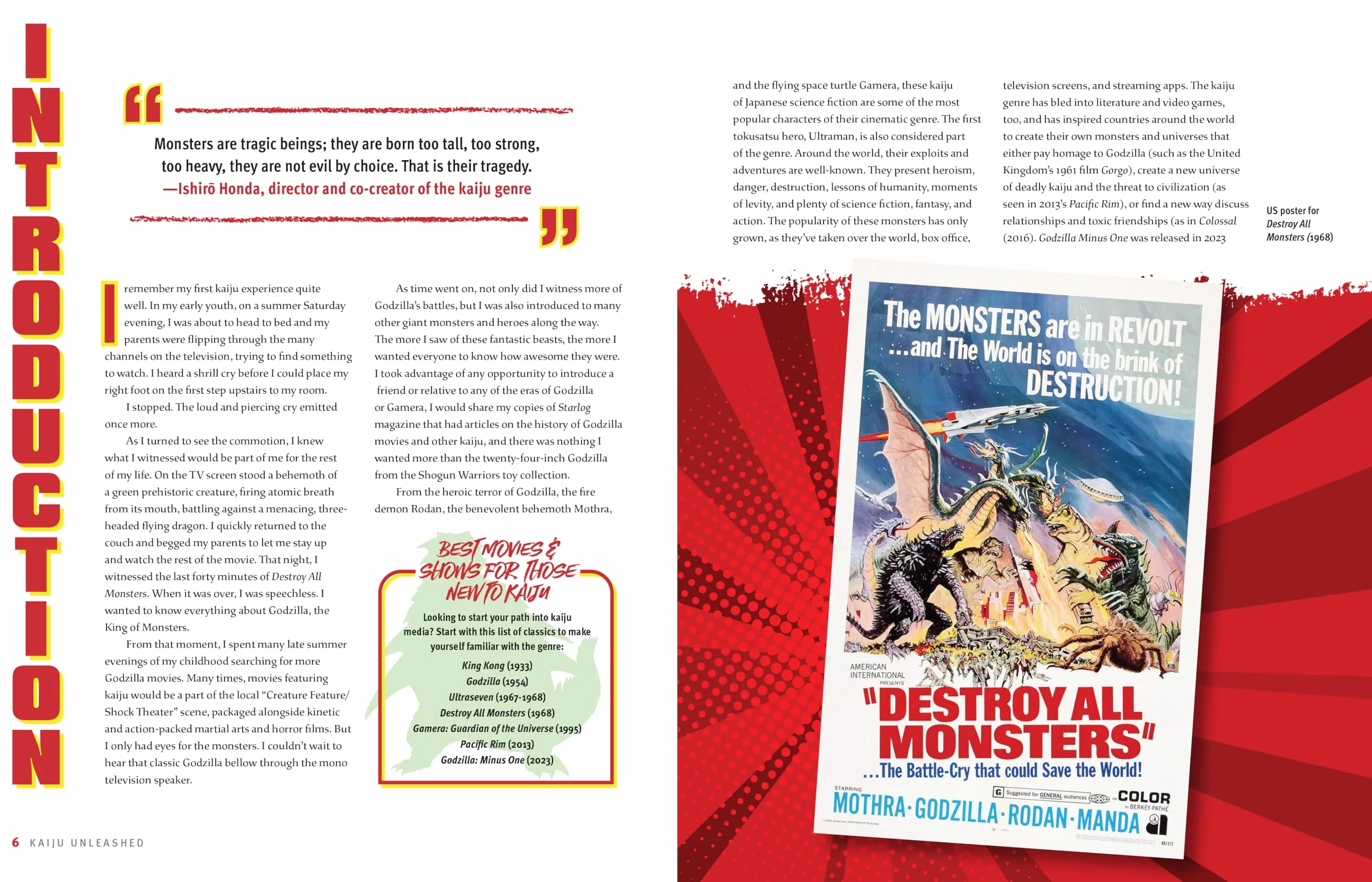 Kaiju Unleashed: An Illustrated Guide to the World of Strange Beasts