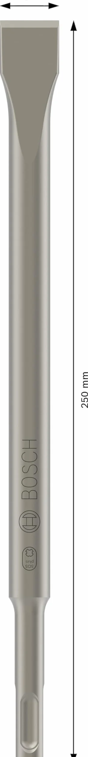 Bosch Dłuto płaskie SDS plus 250 x 20 mm