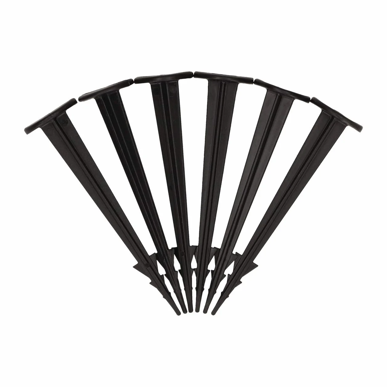 Gardenix Paczka 100 TerraPeg Mini kotwice naziemne Kołki naziemne do Garden Fleece Weed Control Mole Net Plandeka