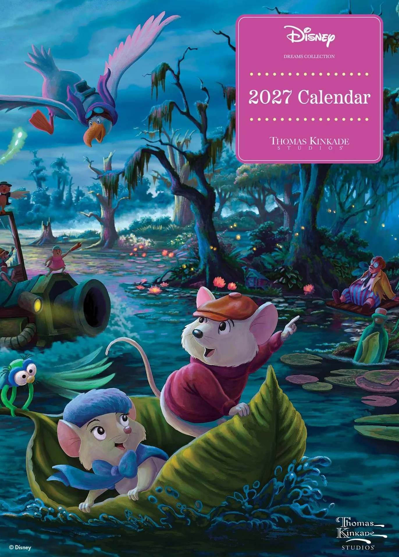 Thomas Kinkade: The Disney Dream Collection 2027: Original Andrews McMeel-Tischkalender [Kalendar]