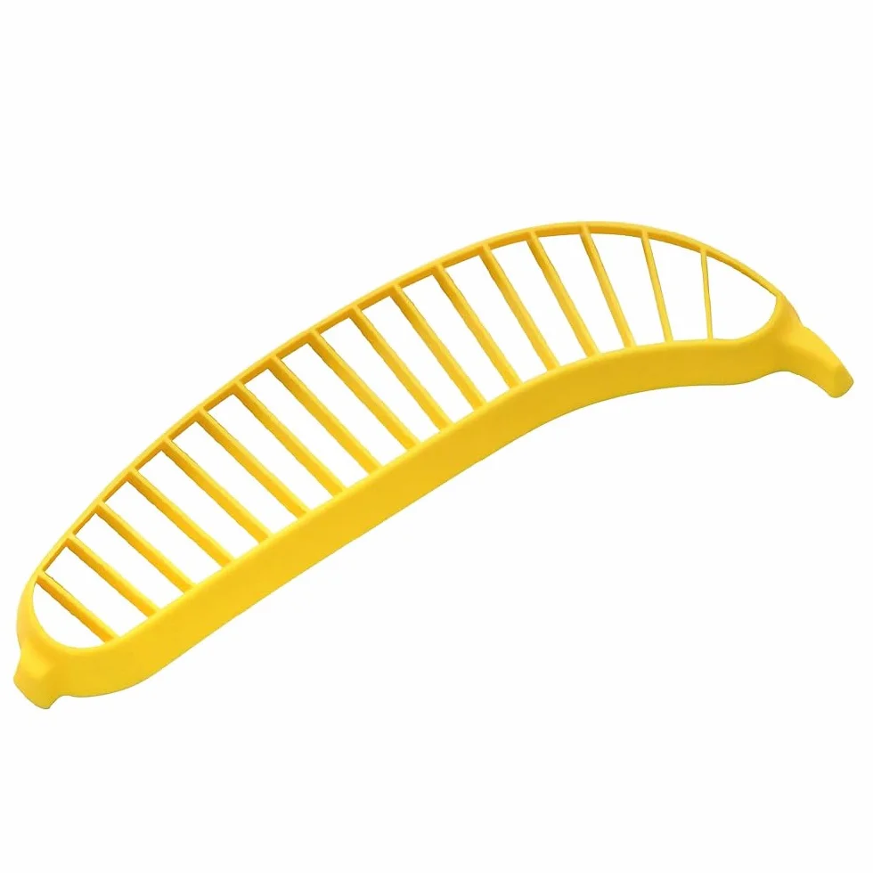 krajalnica do bananów plastikowa do idealnie pokrojonych bananów narzędzie kuchenne