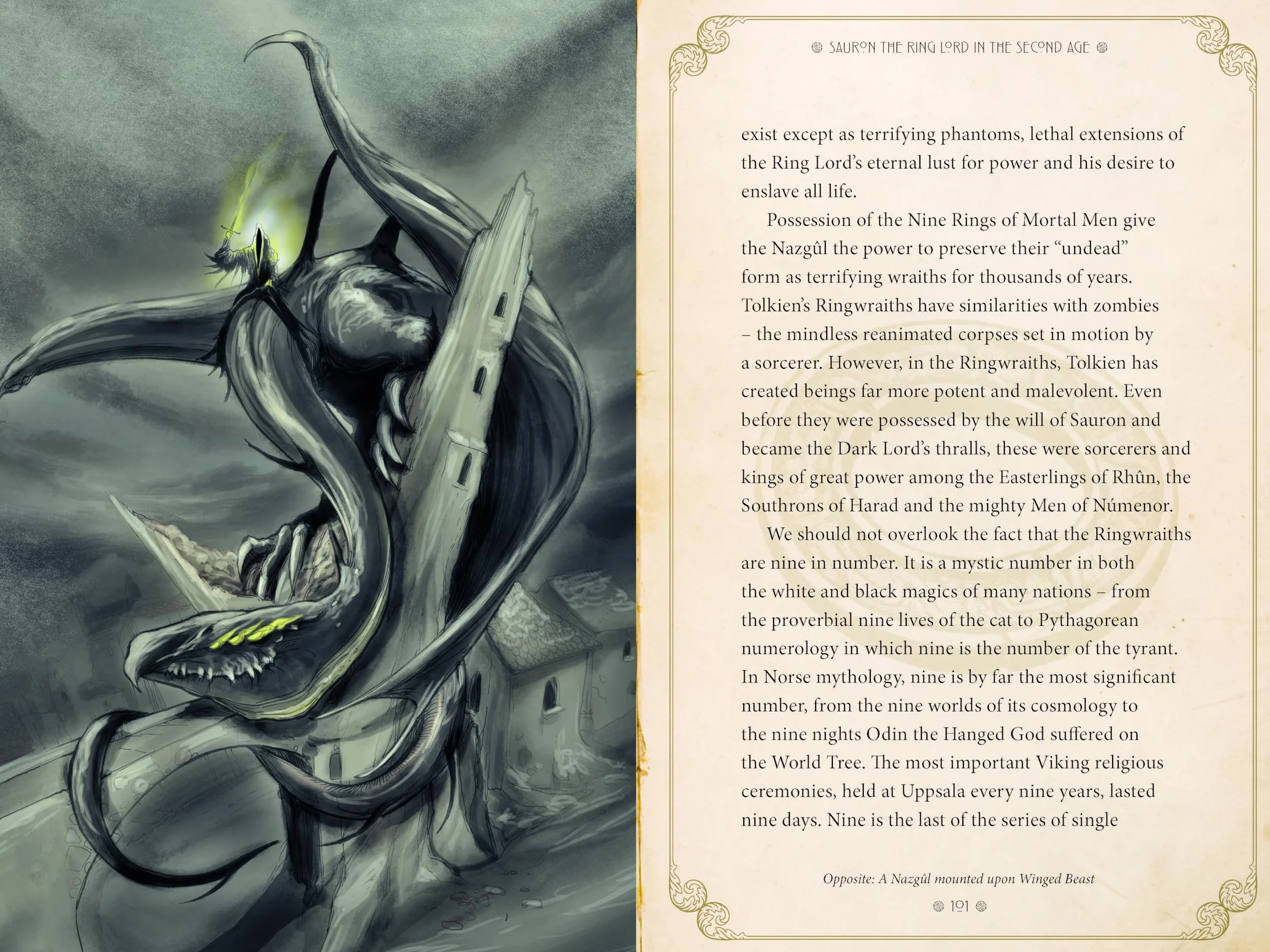 The Dark Powers of Tolkien: An illustrated Exploration of Tolkien's Portrayal of Evil, and the Sources that Inspired his Work from Myth, Literature and History