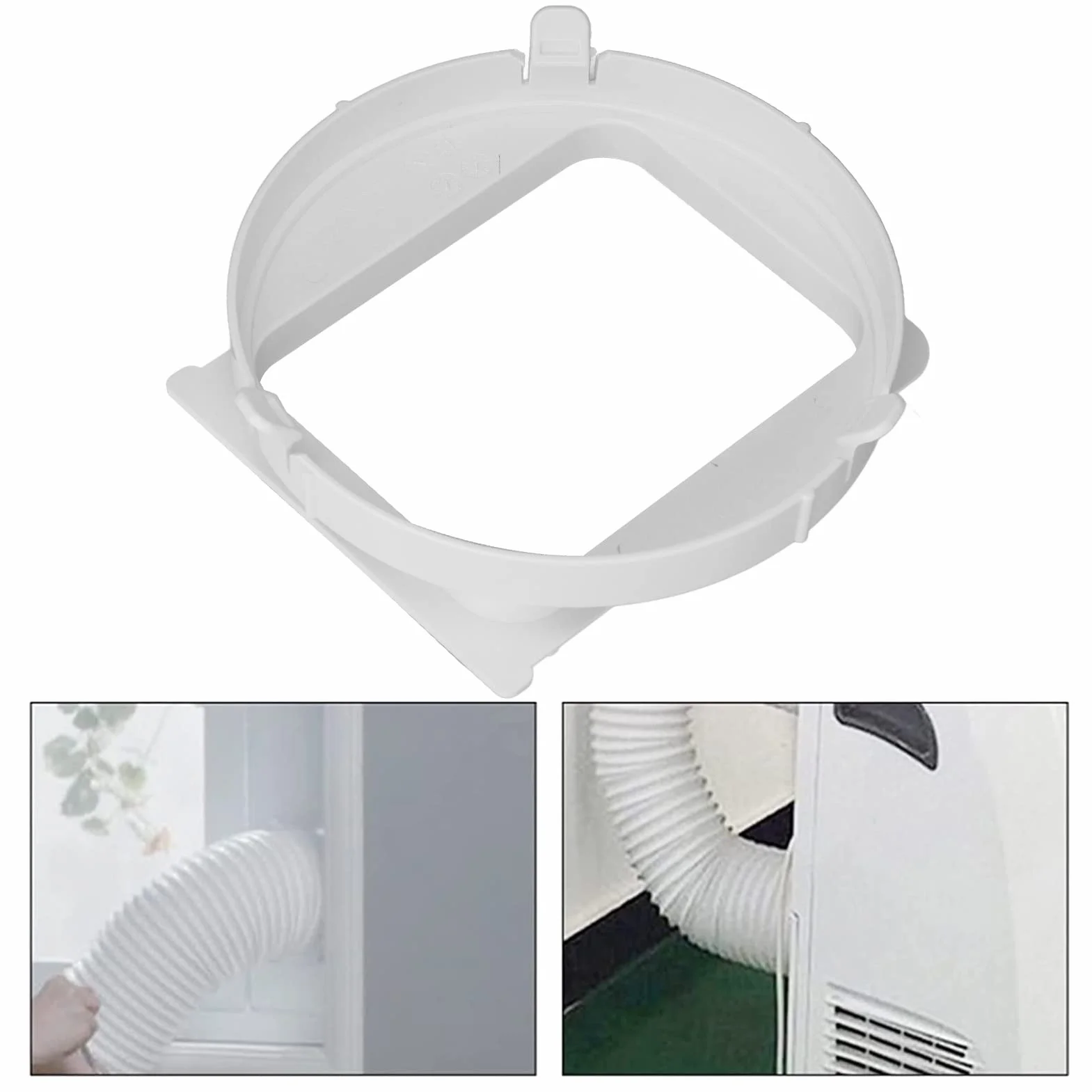 Extender Przenośny klimatyzator Adapter Łącznik Kwadratowy interfejs kanału wydechowego 1P KY35