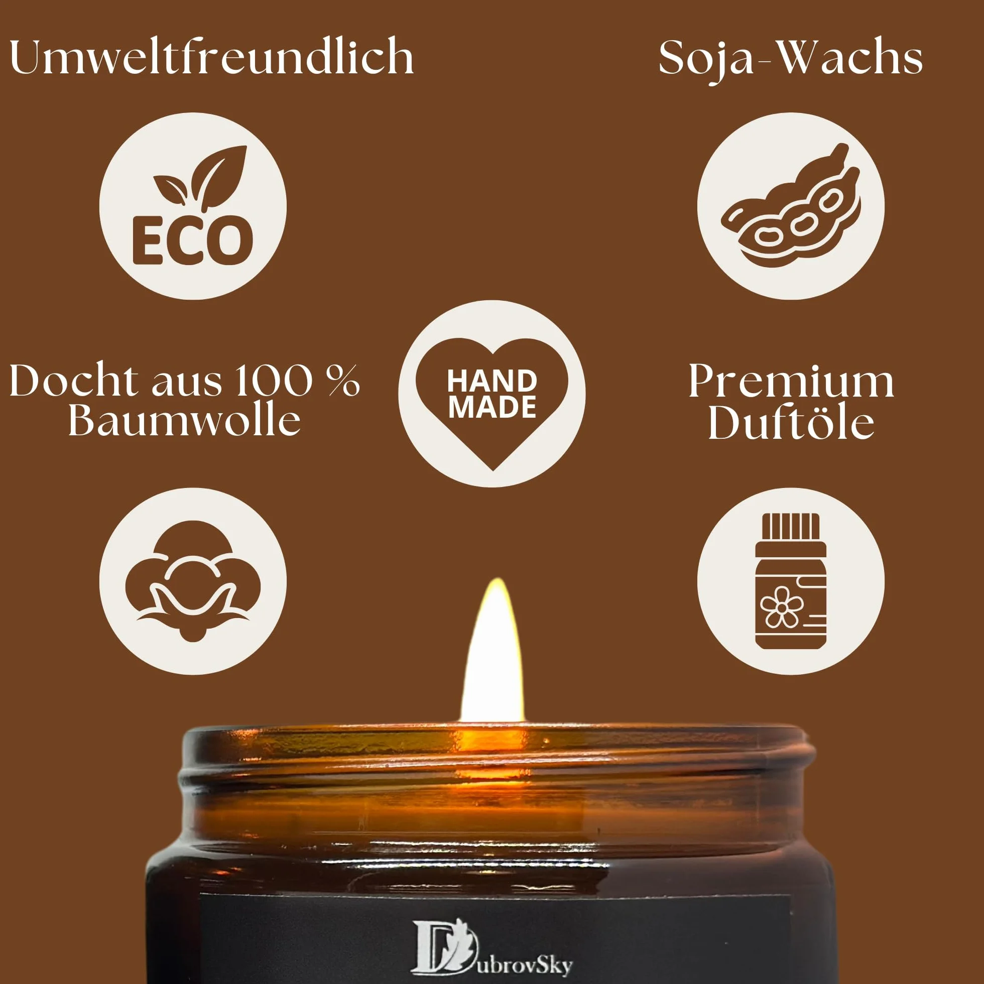 Ręcznie robione świece zapachowe zestaw "Złota jesień" – zestaw 2 szt. | Pumpkin Spice & Cashmere | świece aromatyczne w słoiku | zestaw upominkowy świec na jesień, zimę, do dekoracji i atmosfery