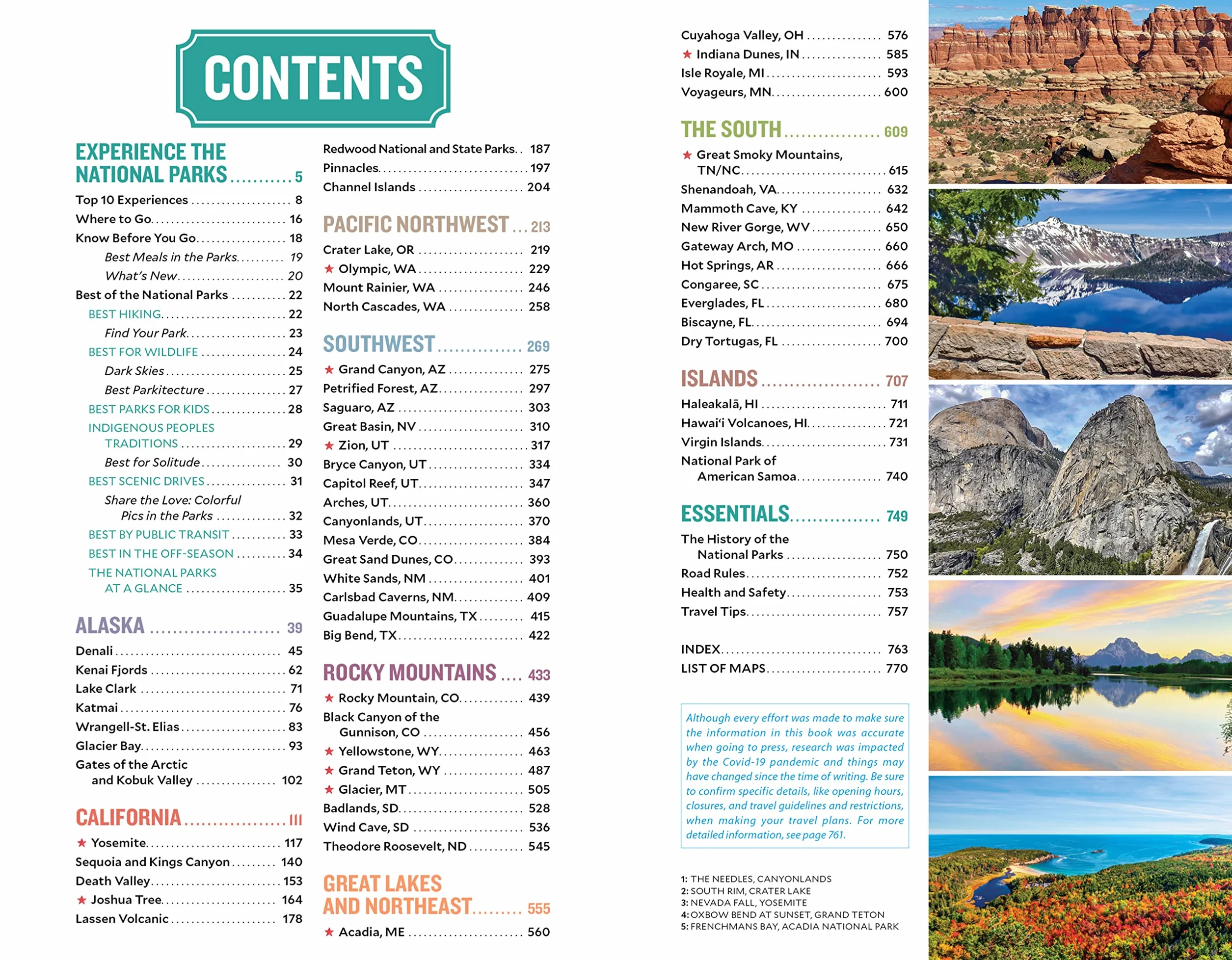 Moon USA National Parks: The Complete Guide to All 63 Parks