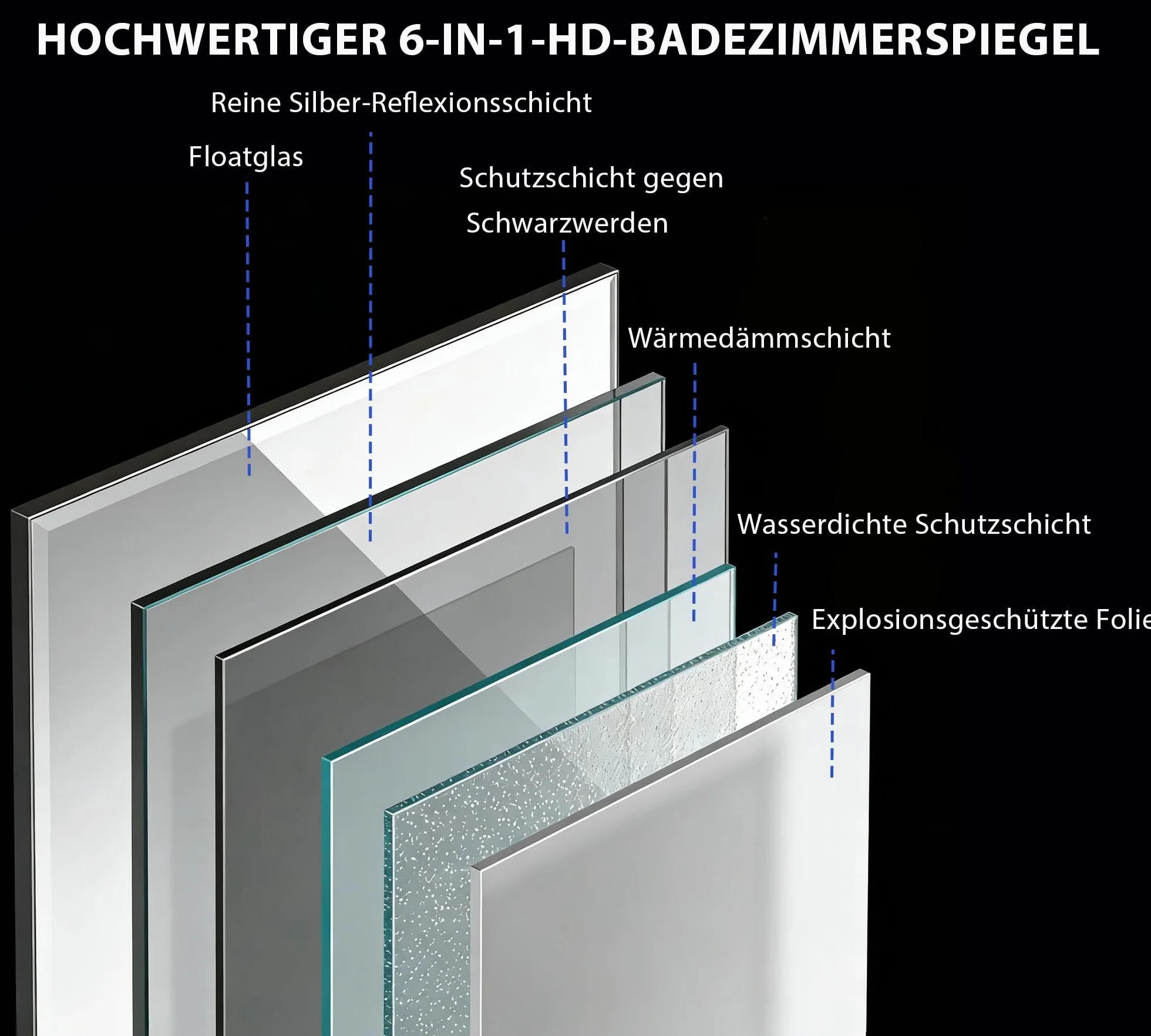 Szafka łazienkowa z lustrem, 100 x 60 x 13 cm, szafka z lustrem łazienkowym, z gniazdkiem, z czujnikiem LED i dotykowym