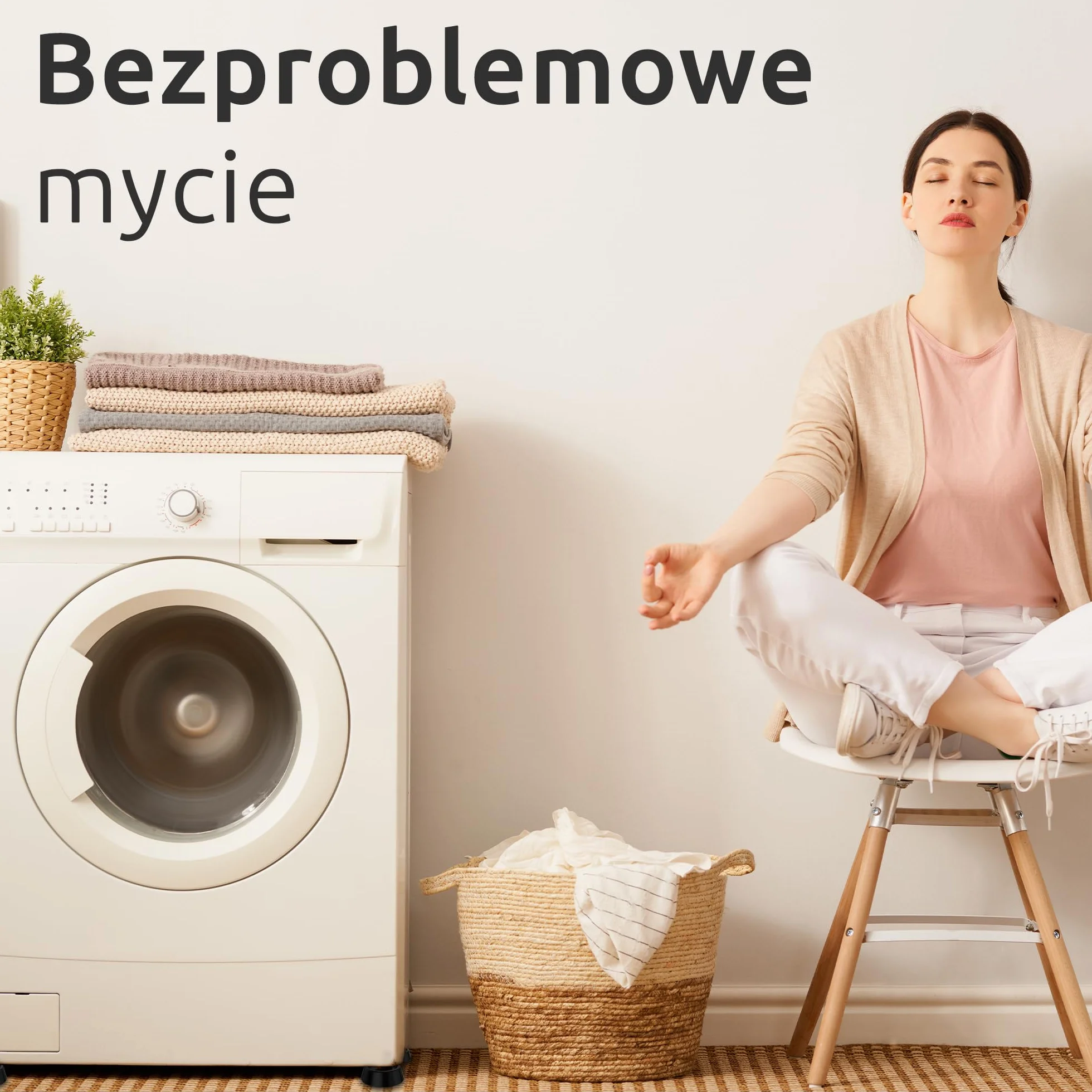ECENCE Gumowy tłumik drgań pralka 4x suszarka zmywarka, amortyzator drgań, akcesoria, część zamienna, amortyzator, nóżki antypoślizgowe, podkładki amortyzujące AGD czarny