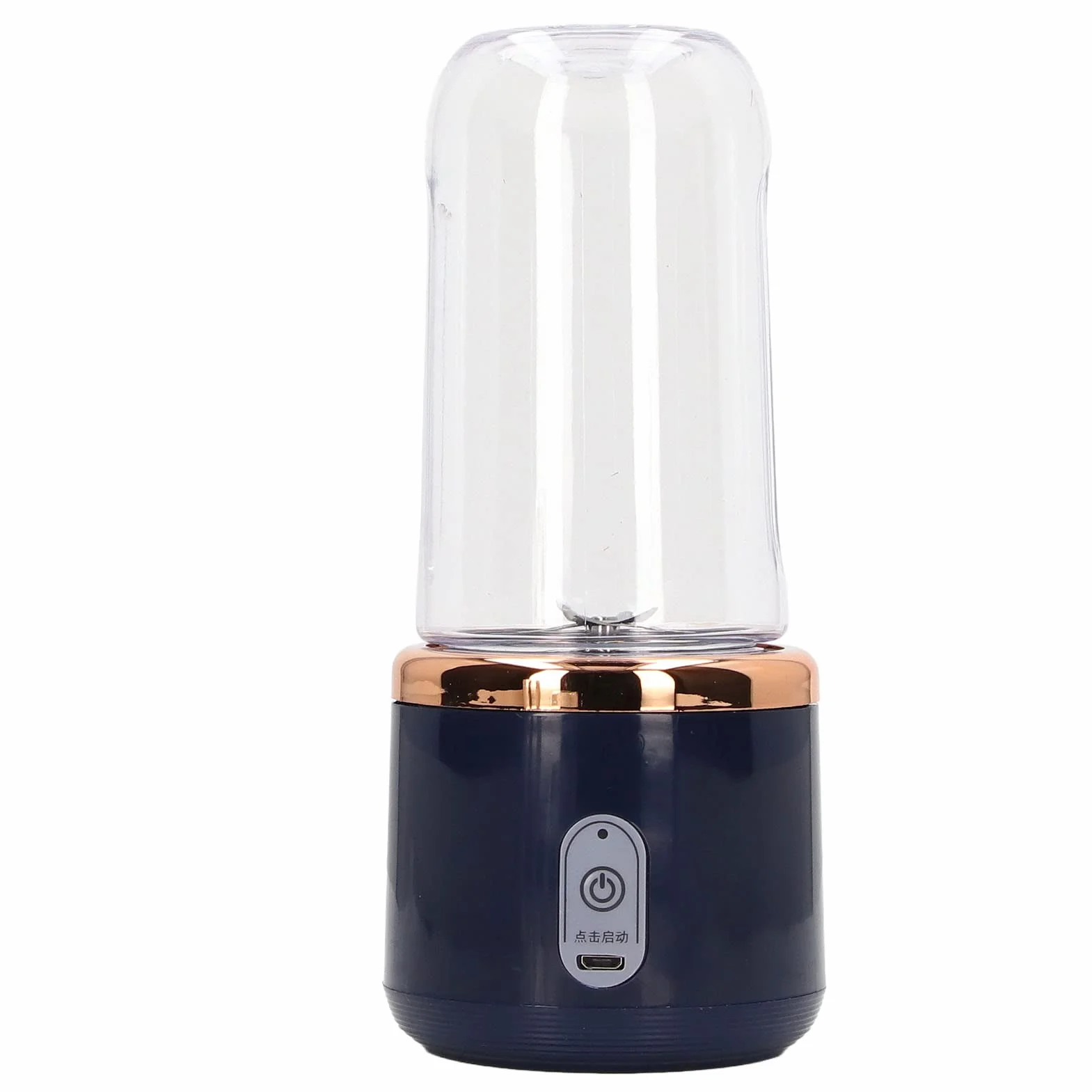 Mini Blender Przenośny 300 ml 22000 Obr./min 1200 mAh USB Akumulator Niebieski