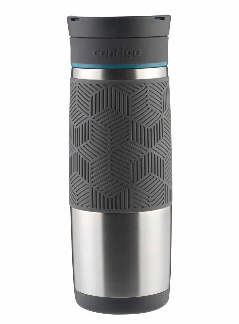 Contigo Transit Autoseal kubek podróżny, kubek termiczny ze stali nierdzewnej, termos próżniowy, szczelny kubek, kubek do kawy z łatwą do czyszczenia pokrywką, 470 ml