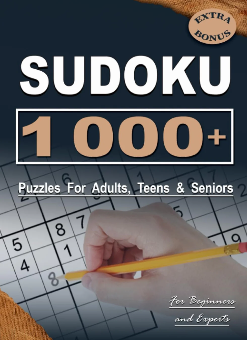 1020 Sudoku Puzzles for Adults: Sudoku Puzzle Book for Adults. Easy to Hard with full Solutions
