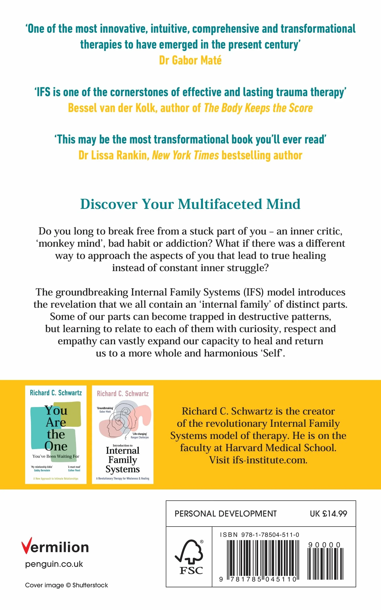 No Bad Parts: The Bestselling Guide to Healing Trauma & Restoring Wholeness with the Internal Family Systems Model