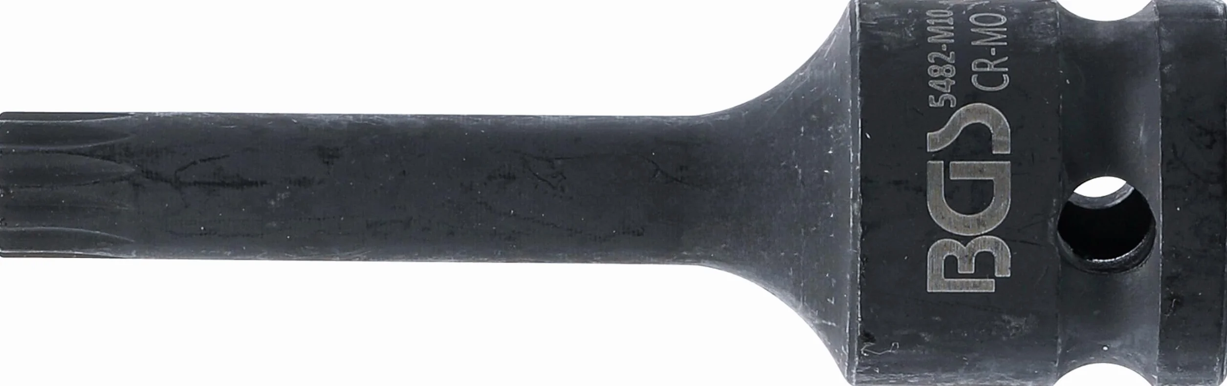 BGS 5482-M10 | Nasadka udarowa do bitów | długość 75 mm | 12,5 mm (1/2") | gniazdo wielokątne (do XZN) M10