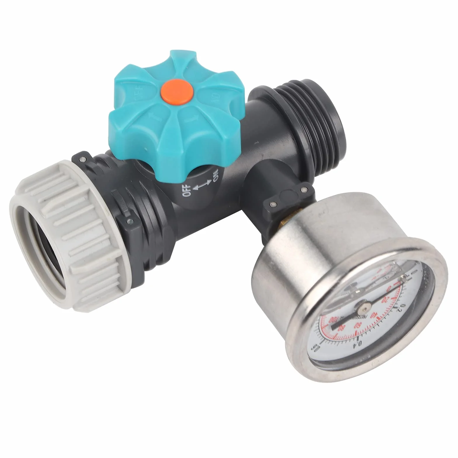 Omabeta reduktor ciśnienia reduktor ciśnienia wody zawór regulator ciśnienia wody 8,5 x 5 cm regulator ciśnienia wody do ogrodu