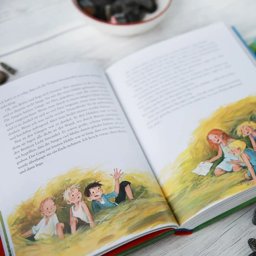 Wir Kinder aus Bullerbü. Alle Abenteuer in einem Band: Modern und farbig illustriert von Katrin Engelking: 1-3