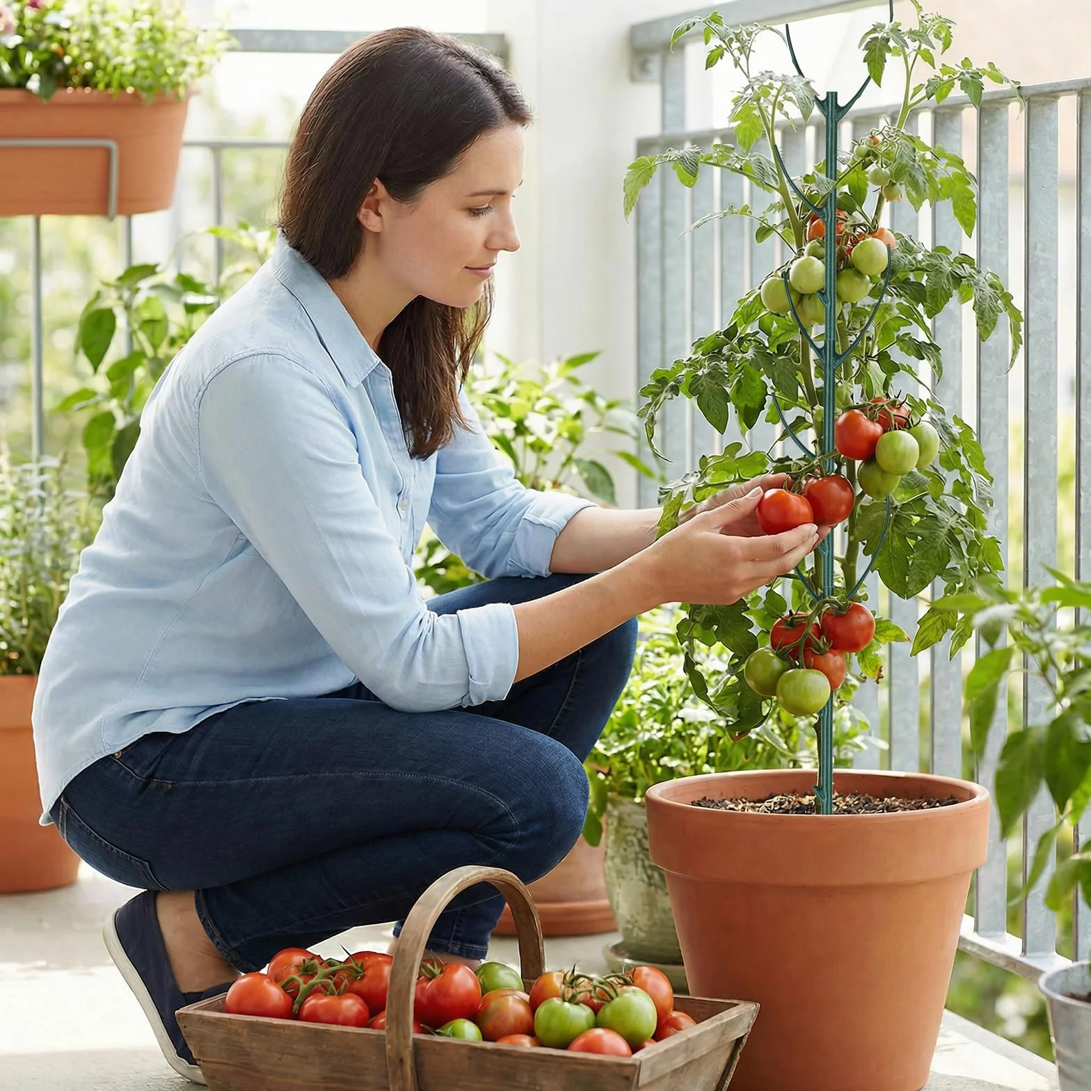 5 szt. słupek podtrzymujący rośliny, do układania w stos, monstera, rośliny ogrodowe, słupki do użytku wewnątrz i na zewnątrz, uchwyt na rośliny pnące