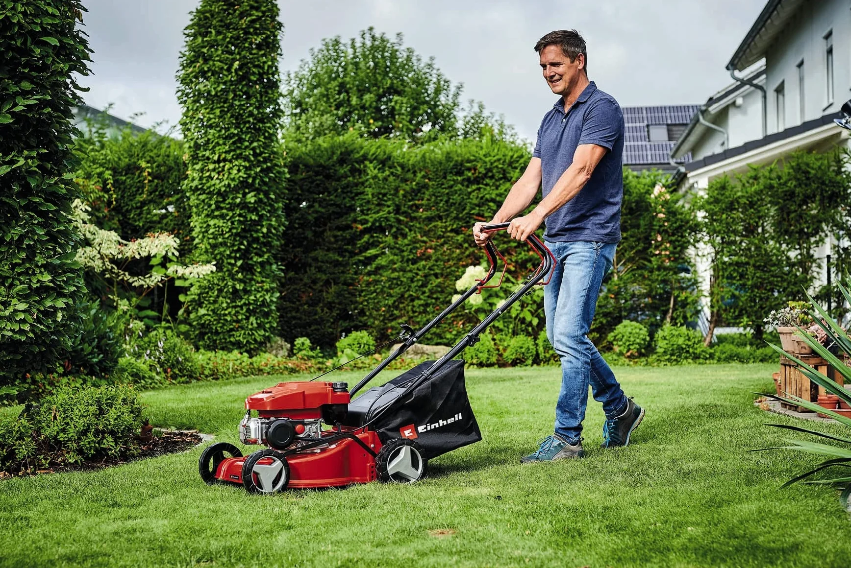 Einhell Gc-Pm 40/2 S Kosiarka, Czerwony/Czarny