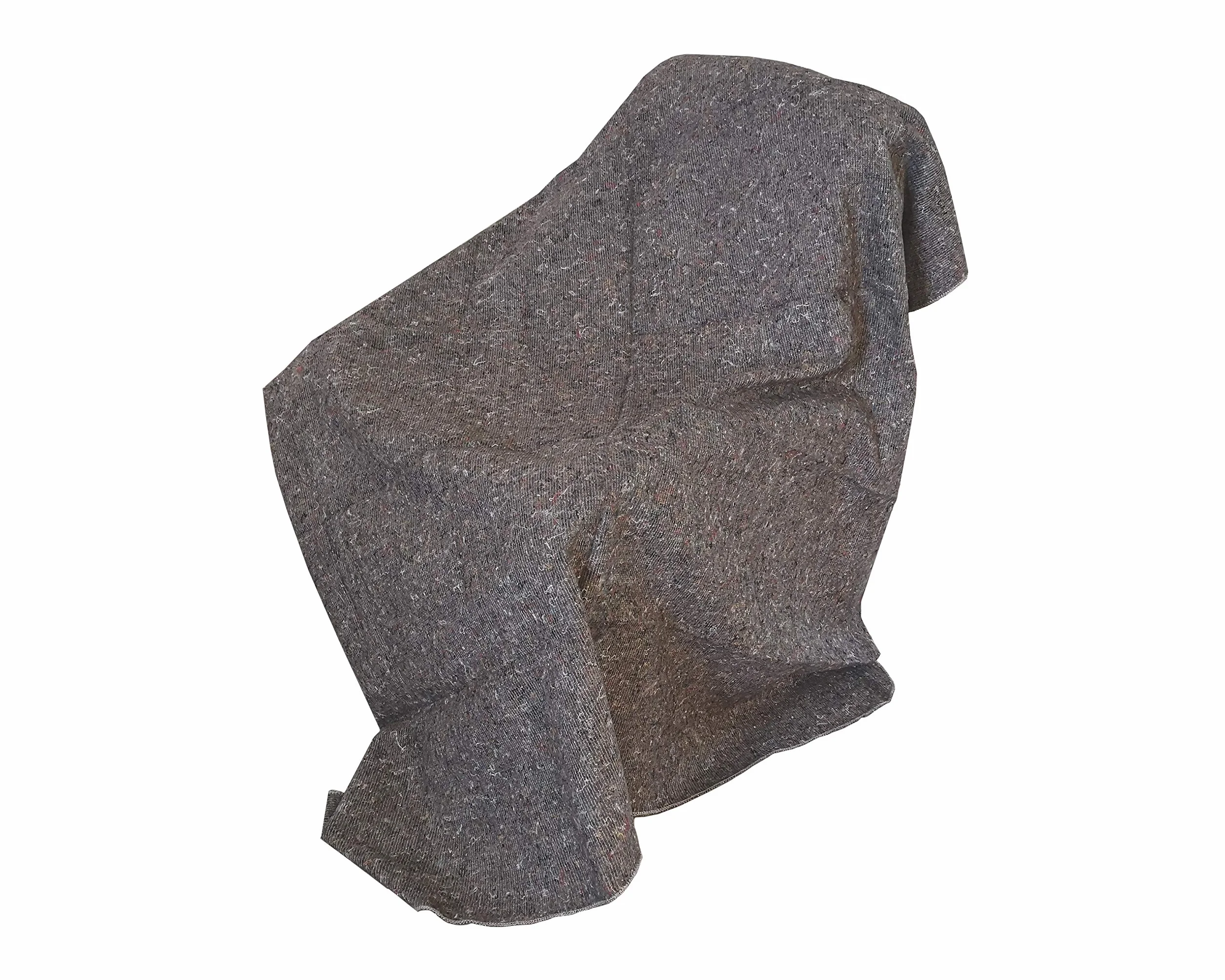 25 x Koc Do Pakowania, 350 g/m², Szary, 150 x 200 cm, Do Przeprowadzki i Transportu Mebli