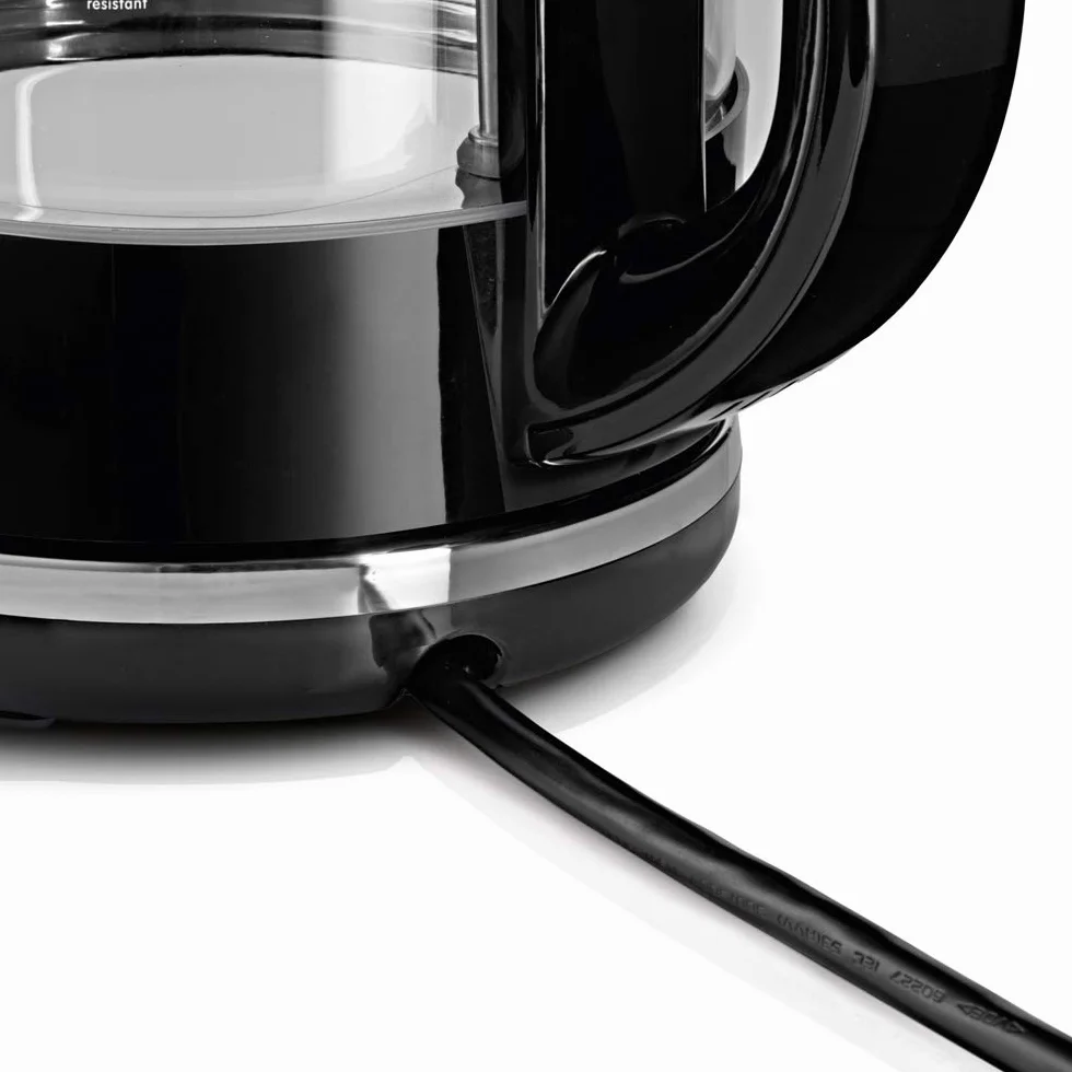 Bosch TWK70B03 Wasserkocher 2.200W 1.7 Liter Glas Schwarz