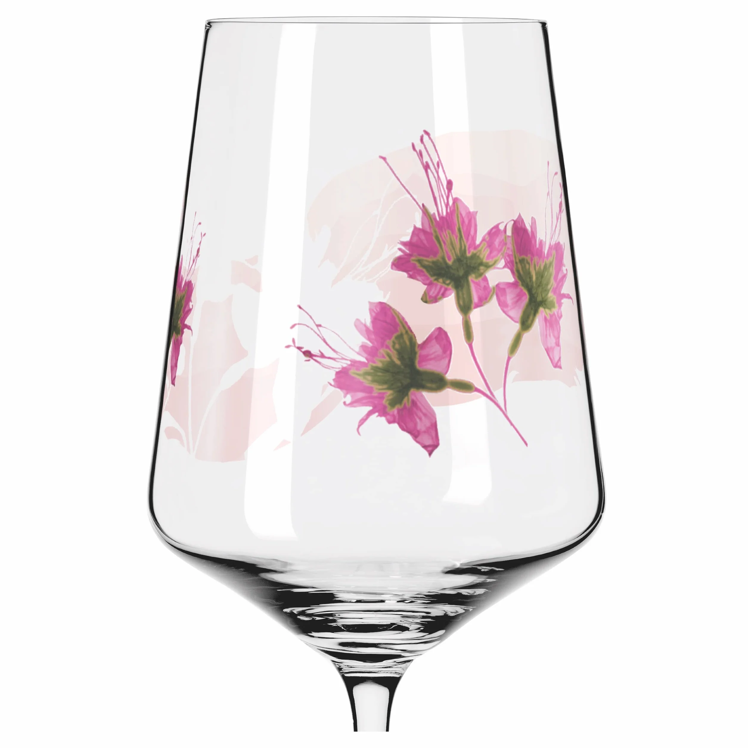 RITZENHOFF 3461004 Kieliszek do aperitifu 500 ml - zestaw 2 szt. - seria Sonet letni nr 4, 2 sztuki, motyw roślinny - Made in Germany