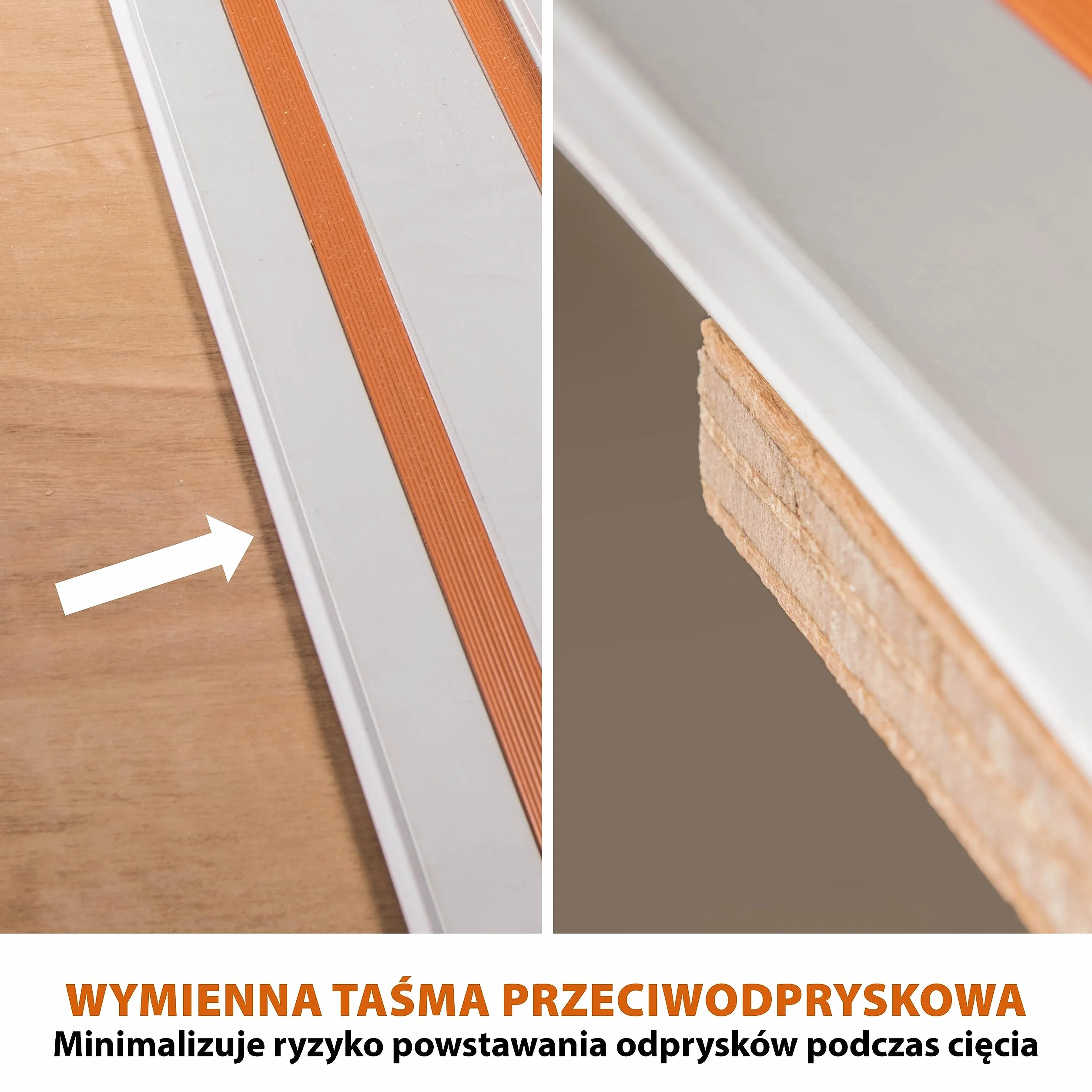 Evolution Power Tools Prowadnica do piły tarczowej ST1400, kompatybilna z wieloma markami pił (Makita, Festool, Titan, Bosch, Erbauer, Metabo), w zestawie torba i zaciski, 1400 mm