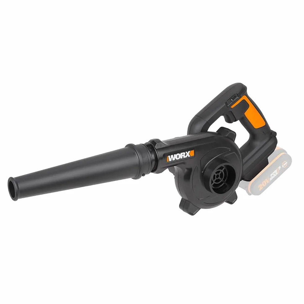 WORX WX094.9 akumulatorowa dmuchawa warsztatowa, maks. 20 V, bez akumulatora i ładowarki, 20 V
