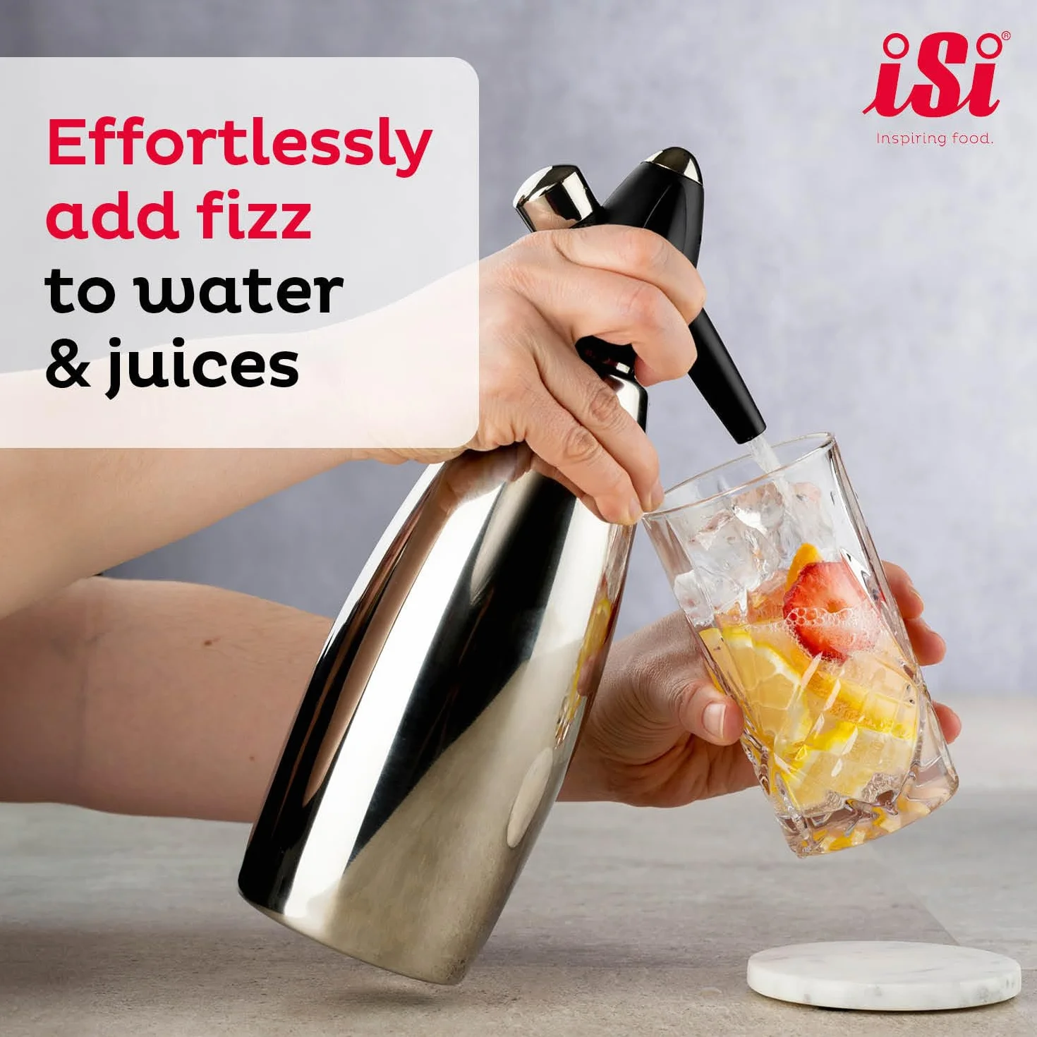 iSi New More Fizz + 20% syfonu sodowego, 10 sztuk