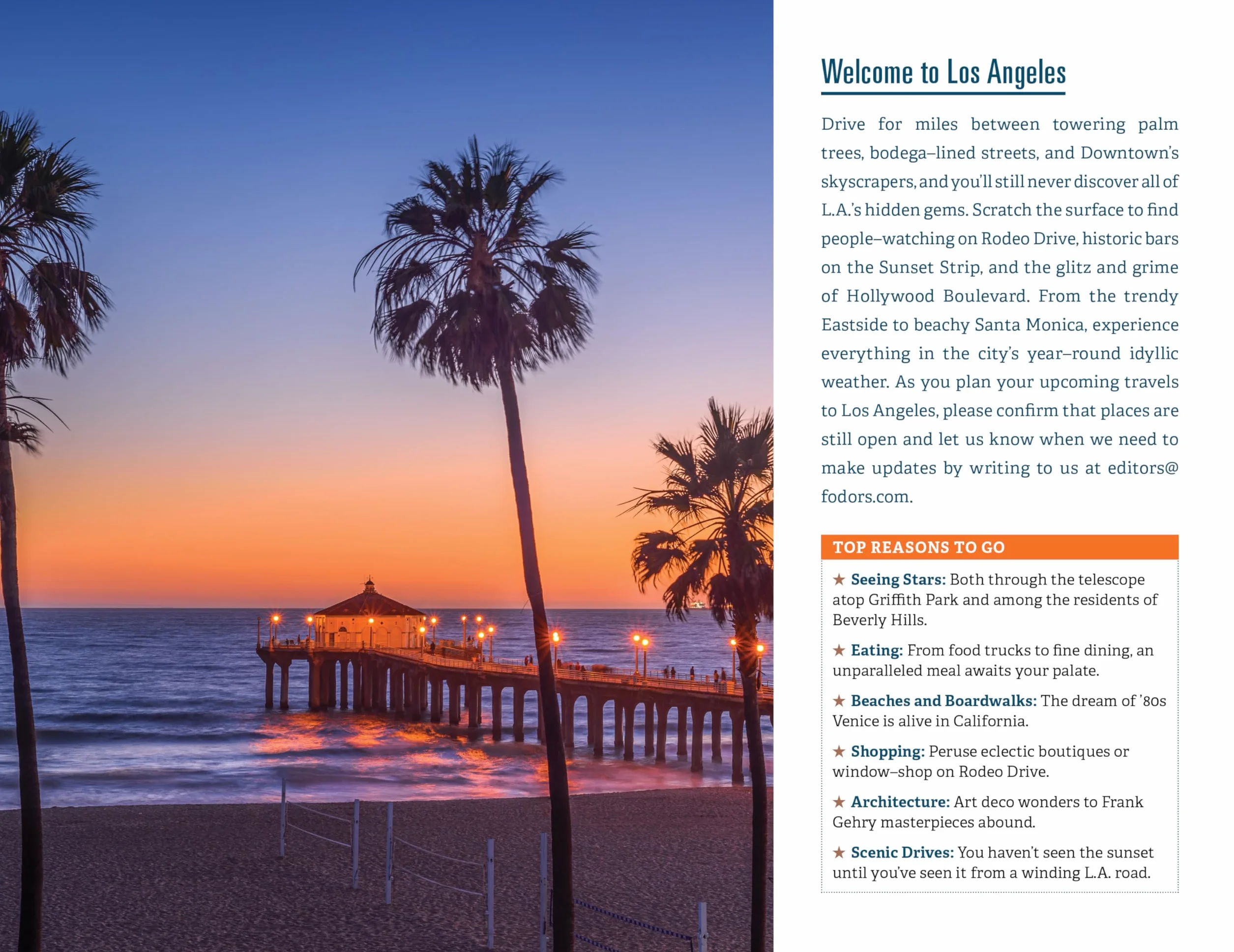 Fodor's Los Angeles: With Disneyland & Orange County