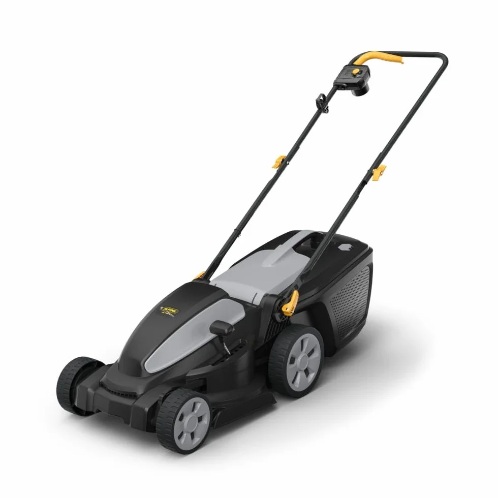 Alpina AL1 34 E elektryczna kosiarka do trawy, szerokość cięcia 34 cm, 1200 W, kosz na trawę 35 l