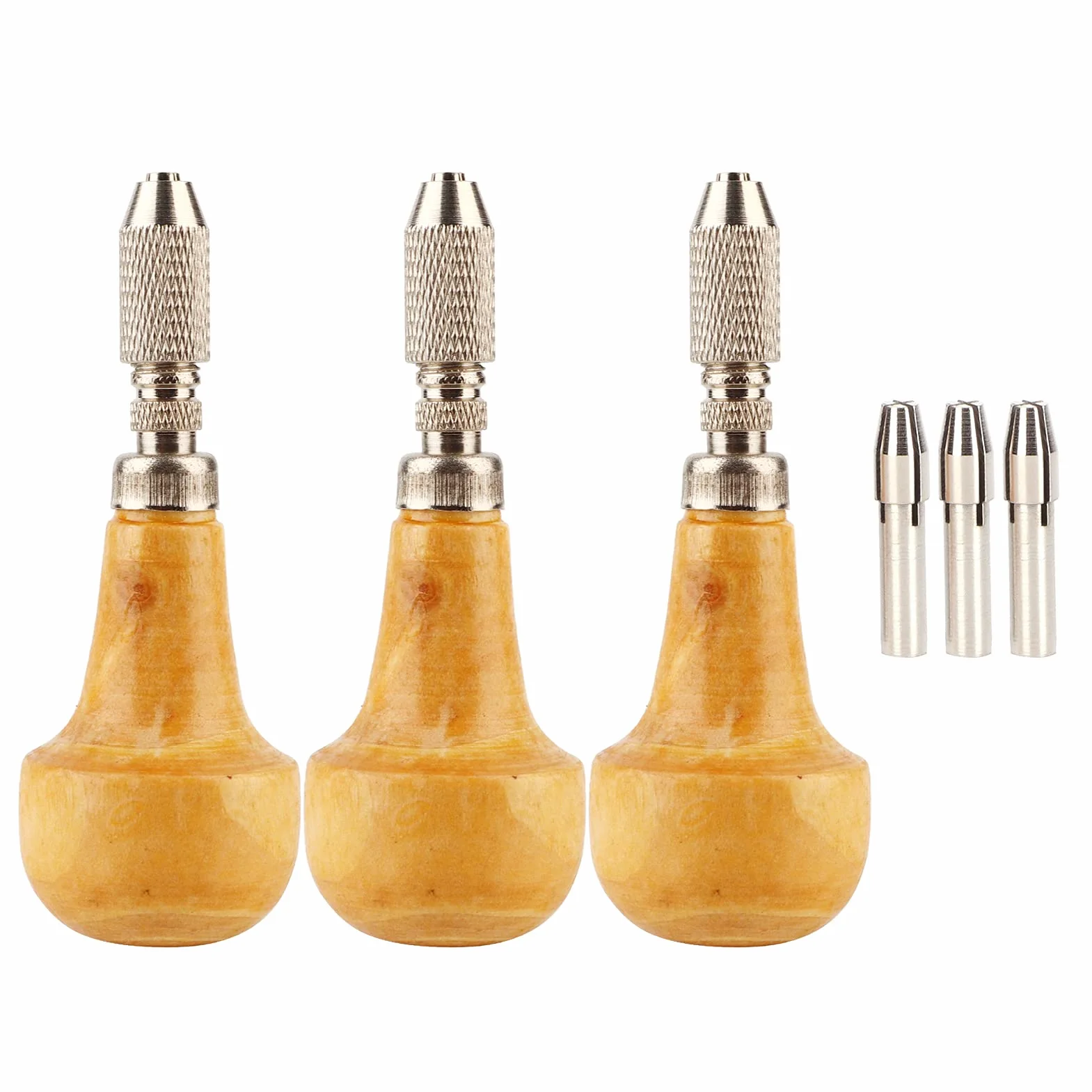 Ejoyous Pin Vise Hand Drill, Wielofunkcyjny do Rękodzieła DIY, Nadaje się do Różnych Materiałów, Wysokiej Jakości Materiał z Wygodną Rękojeścią