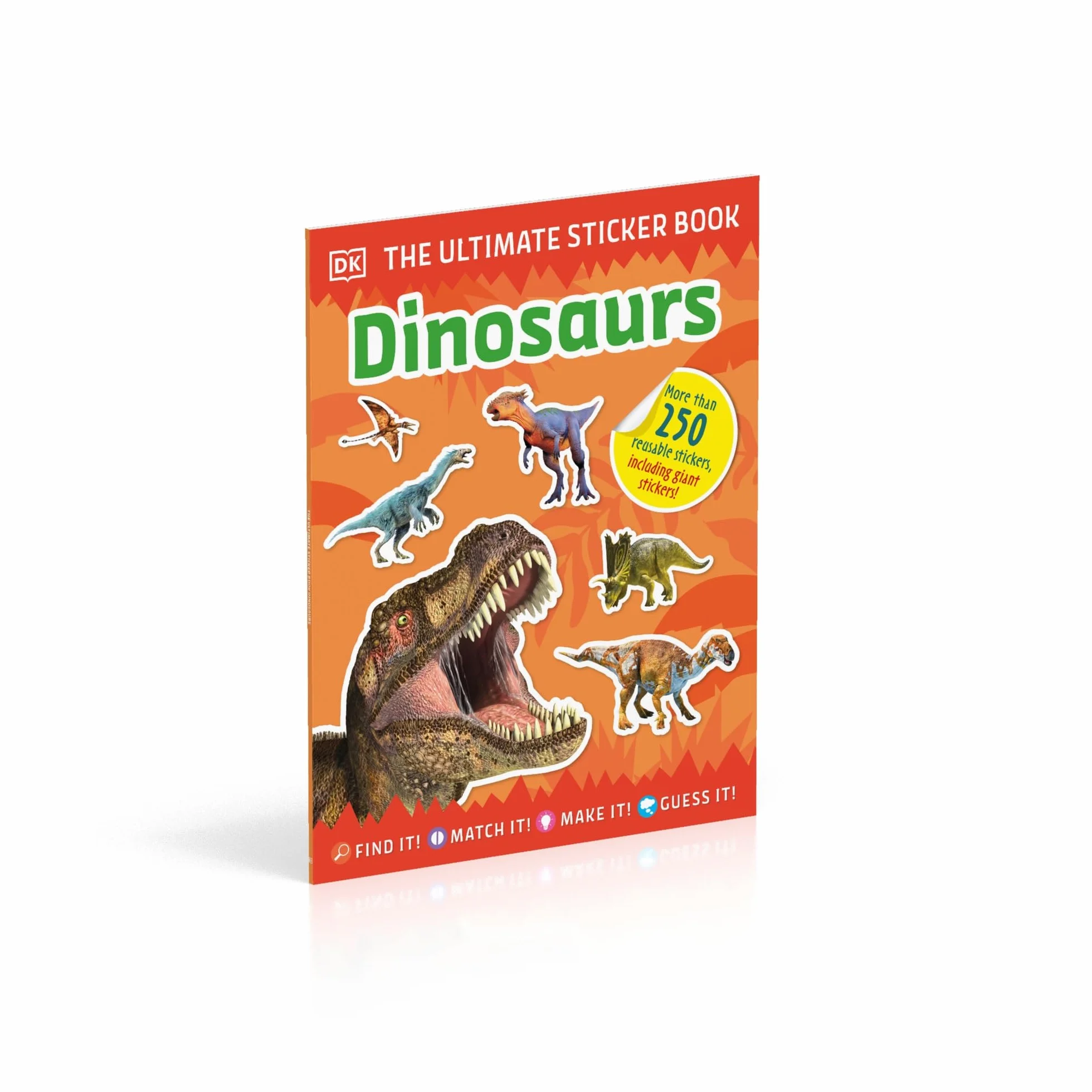 Ultimate Sticker Book Dinosaurs
