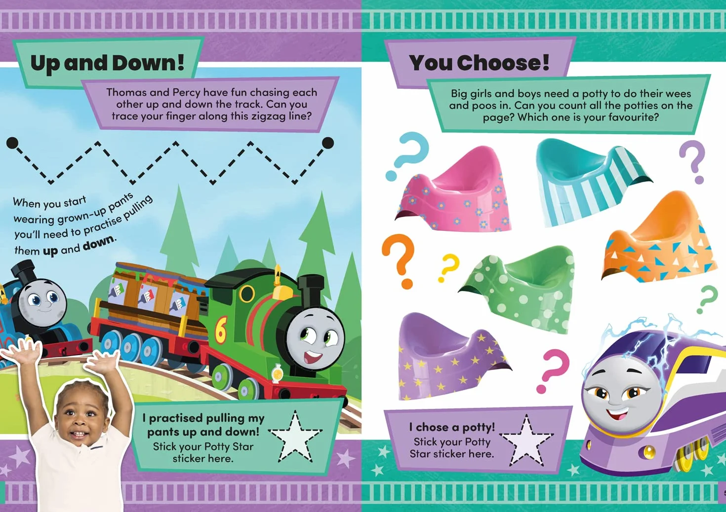 Thomas & Friends: Potty Star! Sticker Activity: NEW for 2023 The Perfect Illustrated Character Guide for Potty Training your Toddler