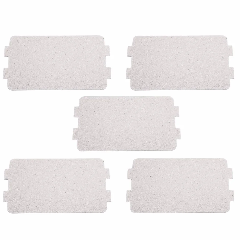 Płyta Mikowa do Kuchenki Mikrofalowej 5 Sztuk 116x64mm Srebrna