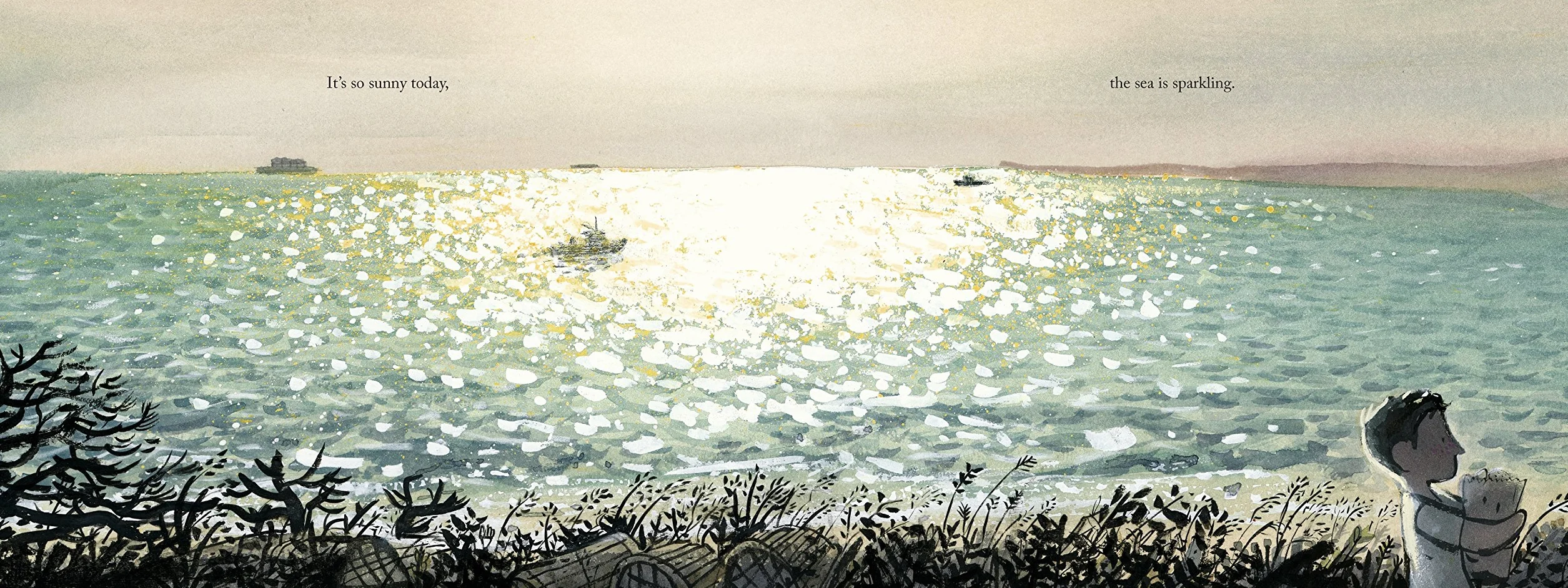Town Is by the Sea: Winner of the Kate Greenaway Medal for Illustration; a moving story of a child's love and admiration for his father and the precious legacy of family tradition, ages 4+