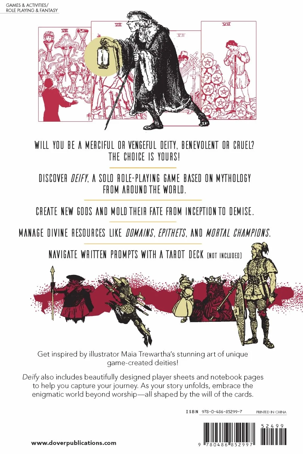 Deify: A Mythical Solo Role-Playing Game