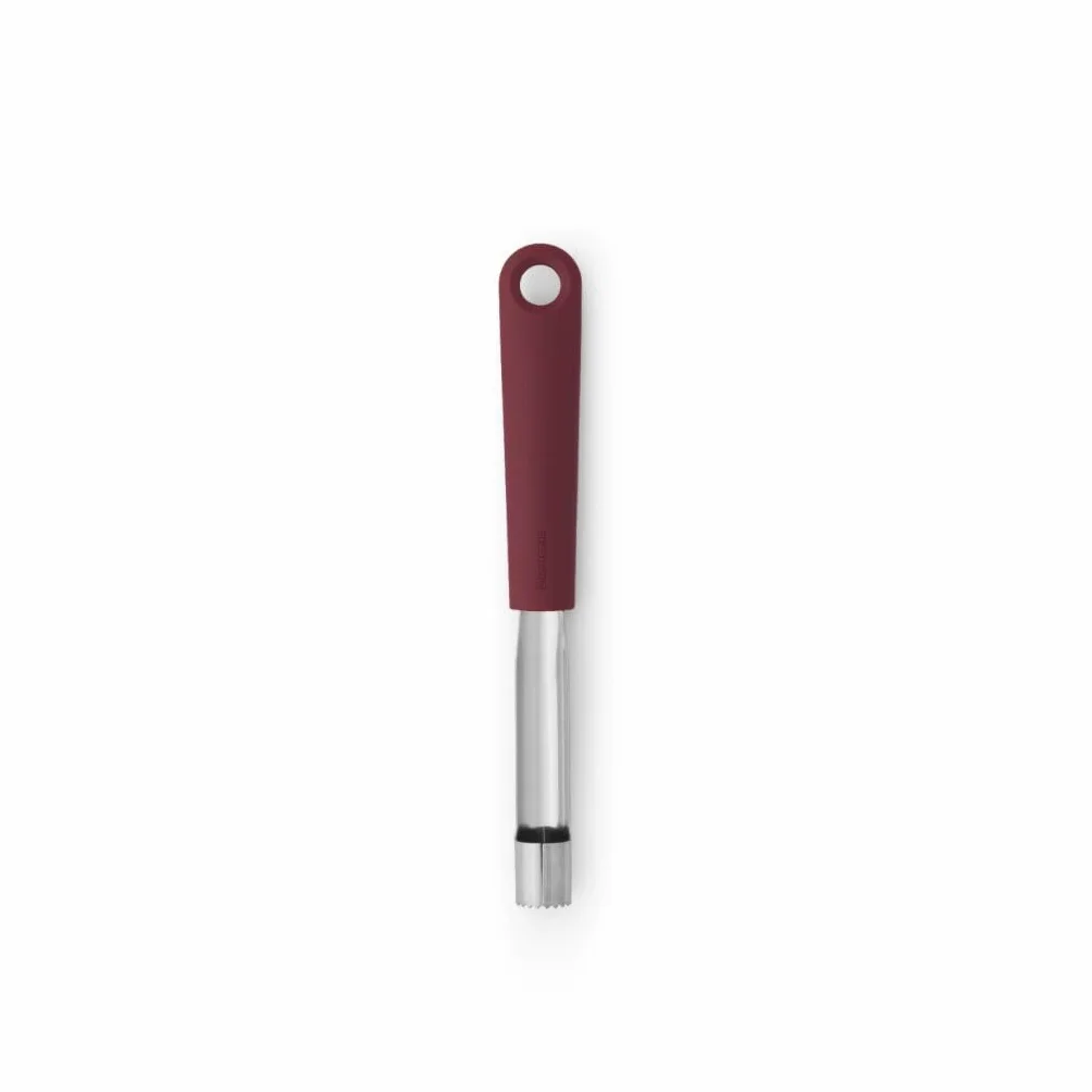 Brabantia Nożyk do jabłek, Tasty+ Aubergine Czerwony