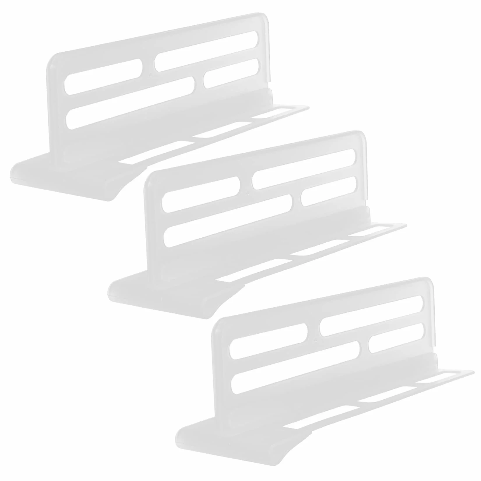SHINEOFI Przegrody do lodówki regulowane organizery boczne