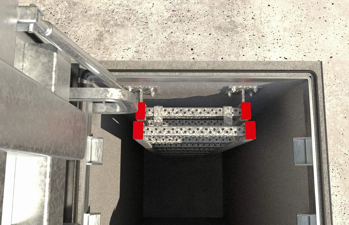 fischer - Metalowe kołki kotwiące rozszerzenie do betonu, śruby kotwica rozprężna, torba 16 sztuk FWA 8x95