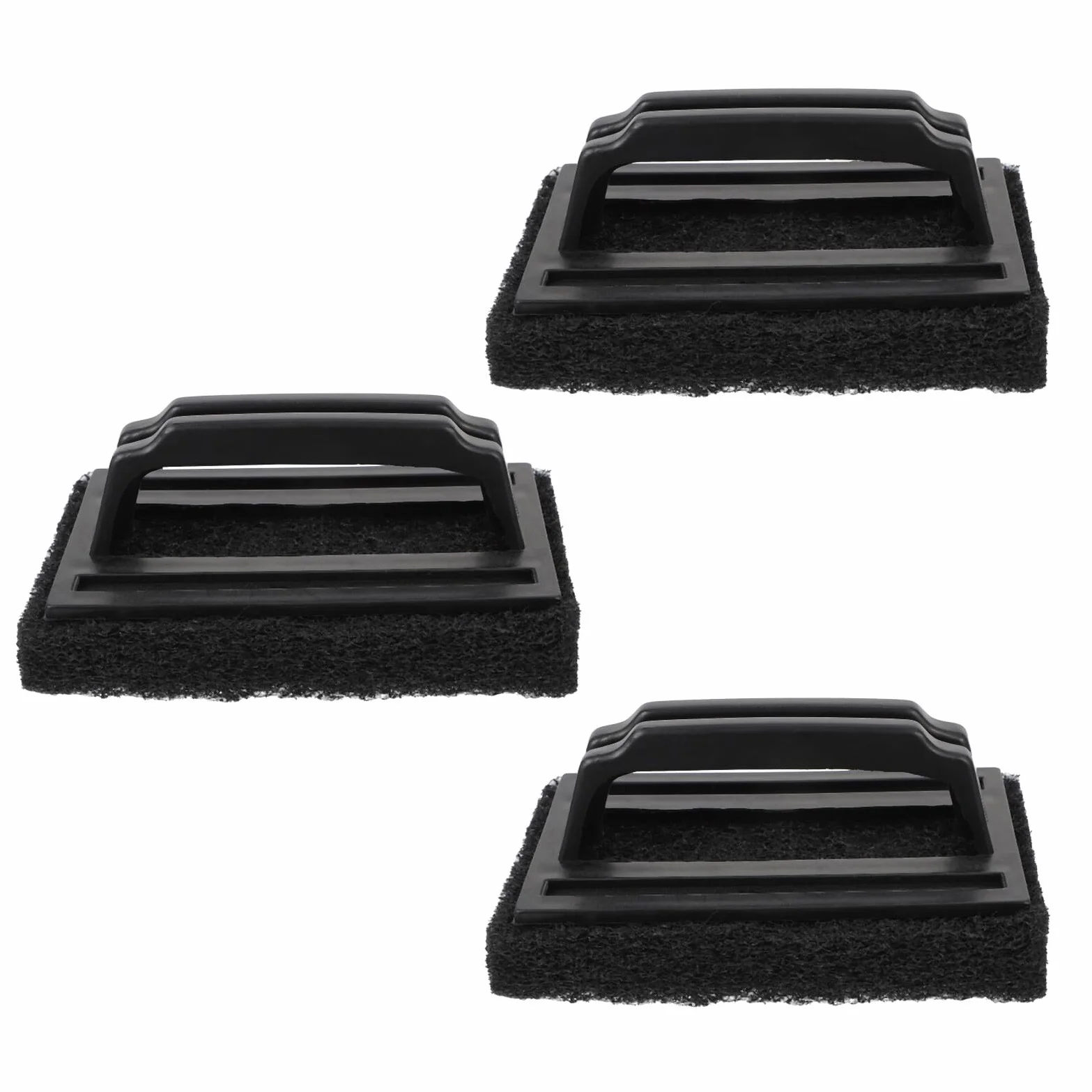 Toddmomy Zestaw Szczotek do Grilla Essential Grill 3pcs Gąbka do Grilla Ręczna Szczotka do Czyszczenia na Zewnątrz