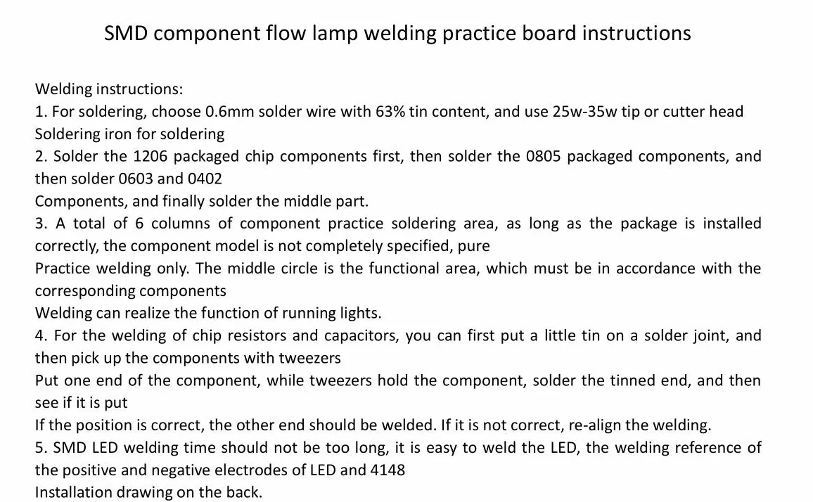 LED SMD NE555 ćwiczenia lutownicze DIY Fanny Skill Training Kit PCB Moduł Garnitur