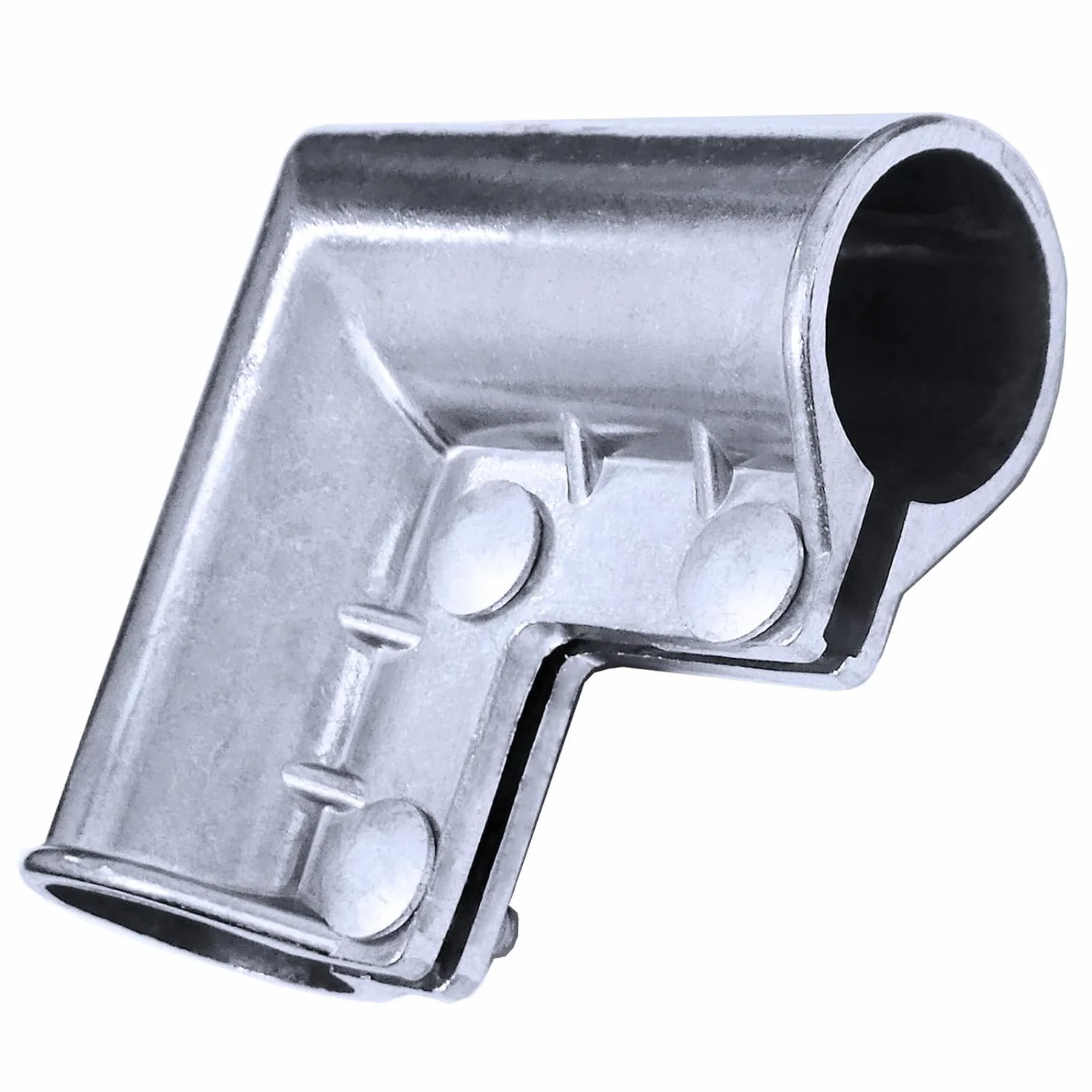 8 x aluminiowy narożnik ogrodzeniowy z ogniwami łańcucha 1 3/20.3 cm x 1 3/20.3 cm do łokcia bramy narożnej ALU