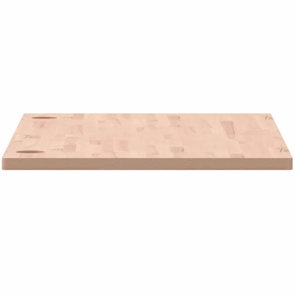 vidaXL Blat do biurka, 110x60x2,5 cm, lite drewno bukowe