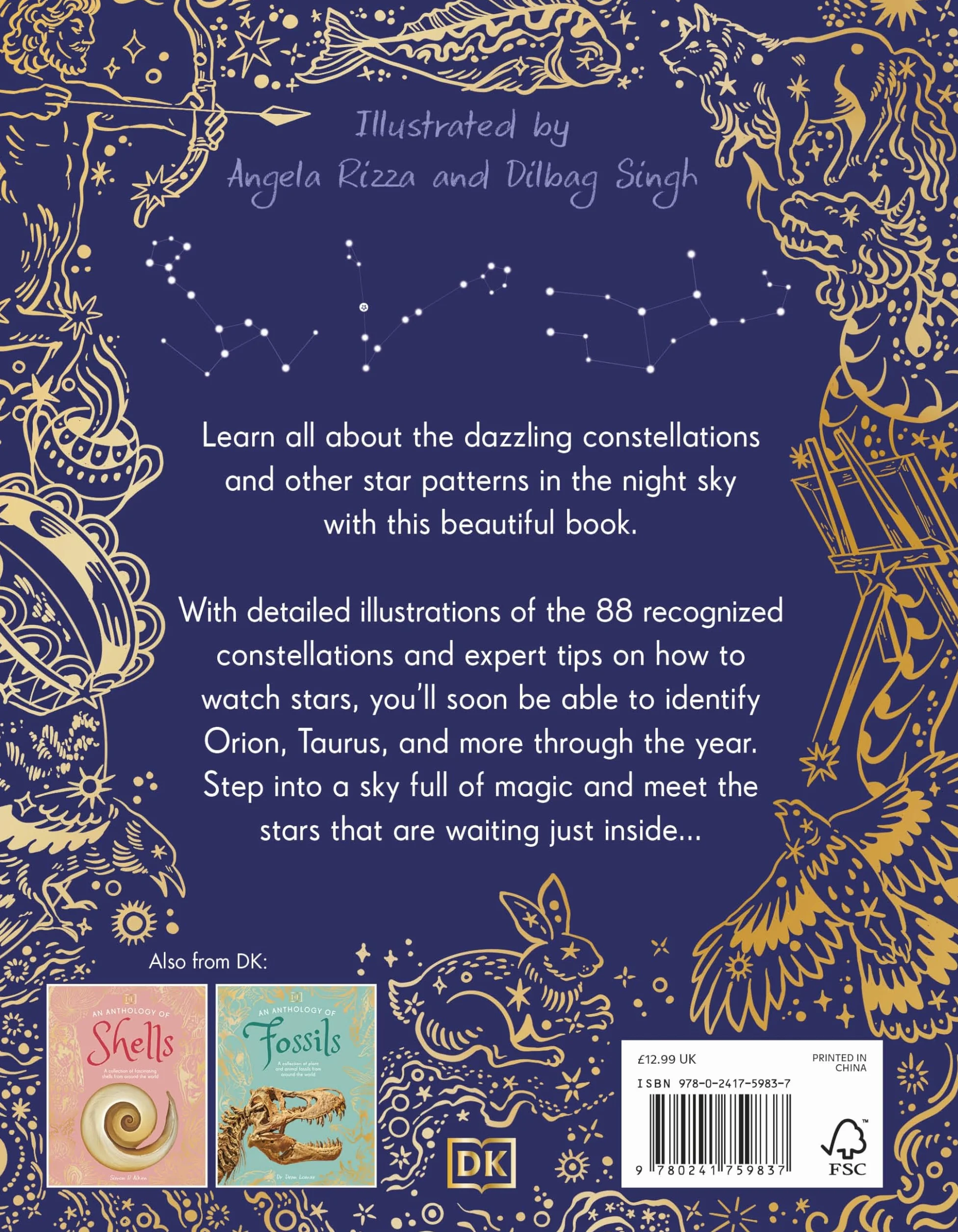 An Anthology of Stargazing: A Collection of Stars and Constellations