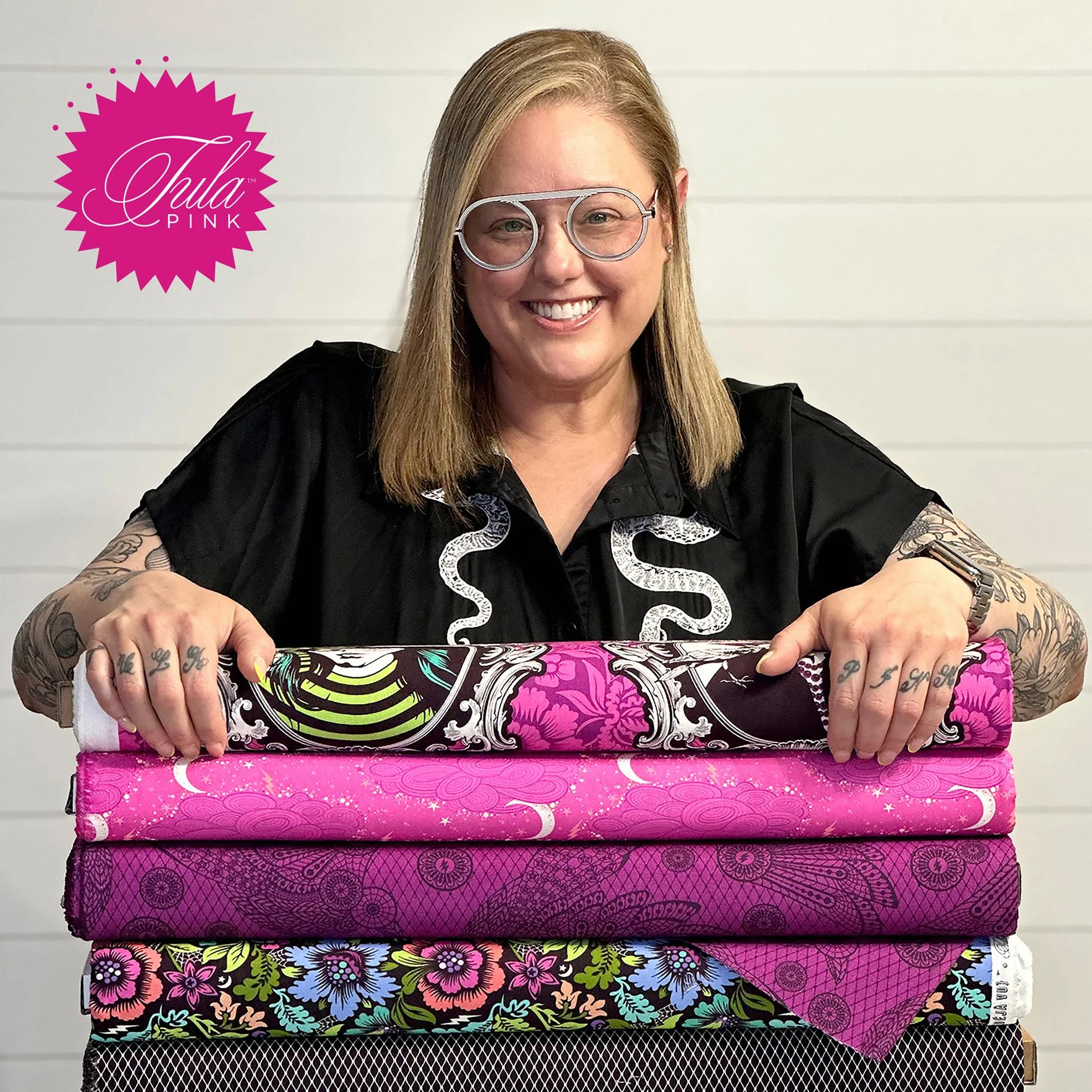 Projekt oliso M3Pro Textile Compact Fabric Żelazko parowe z podstawką na gorące żelazko Solemate, Tula Pink